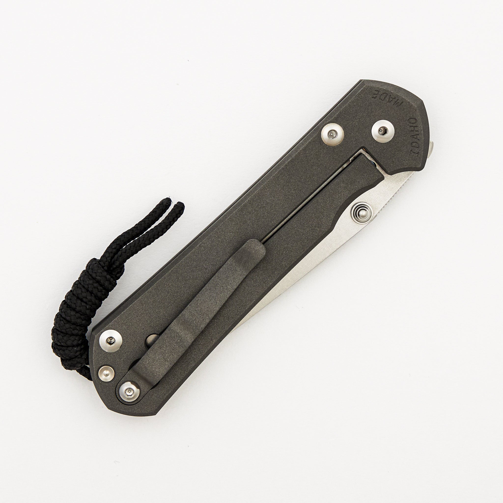 Large Sebenza 31 - Tanto CPM MagnaCut Blade - Silver Double Thumb Lugs