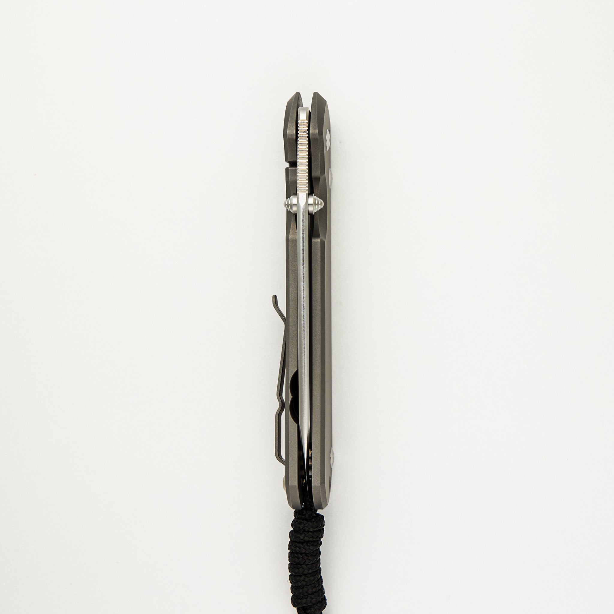 Large Sebenza 31 - Insingo CPM MagnaCut Blade - Glass Blasted - Silver Double Lugs