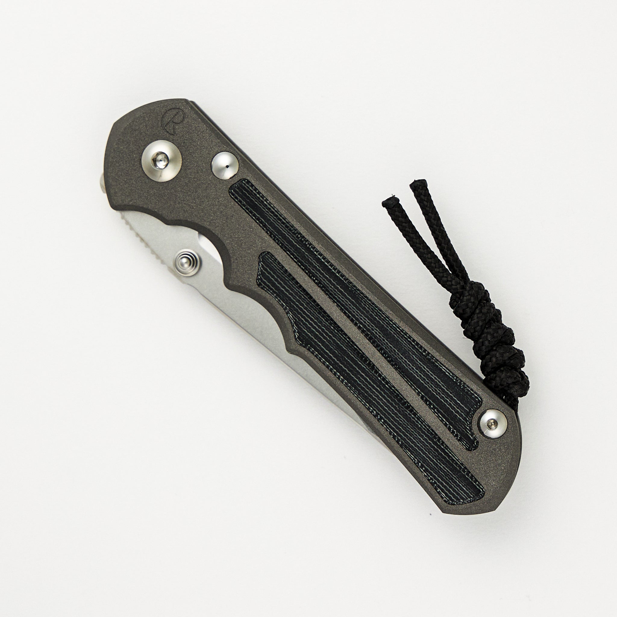 Large Inkosi - Insingo CPM MagnaCut Blade - Black Canvas Micarta Inlays