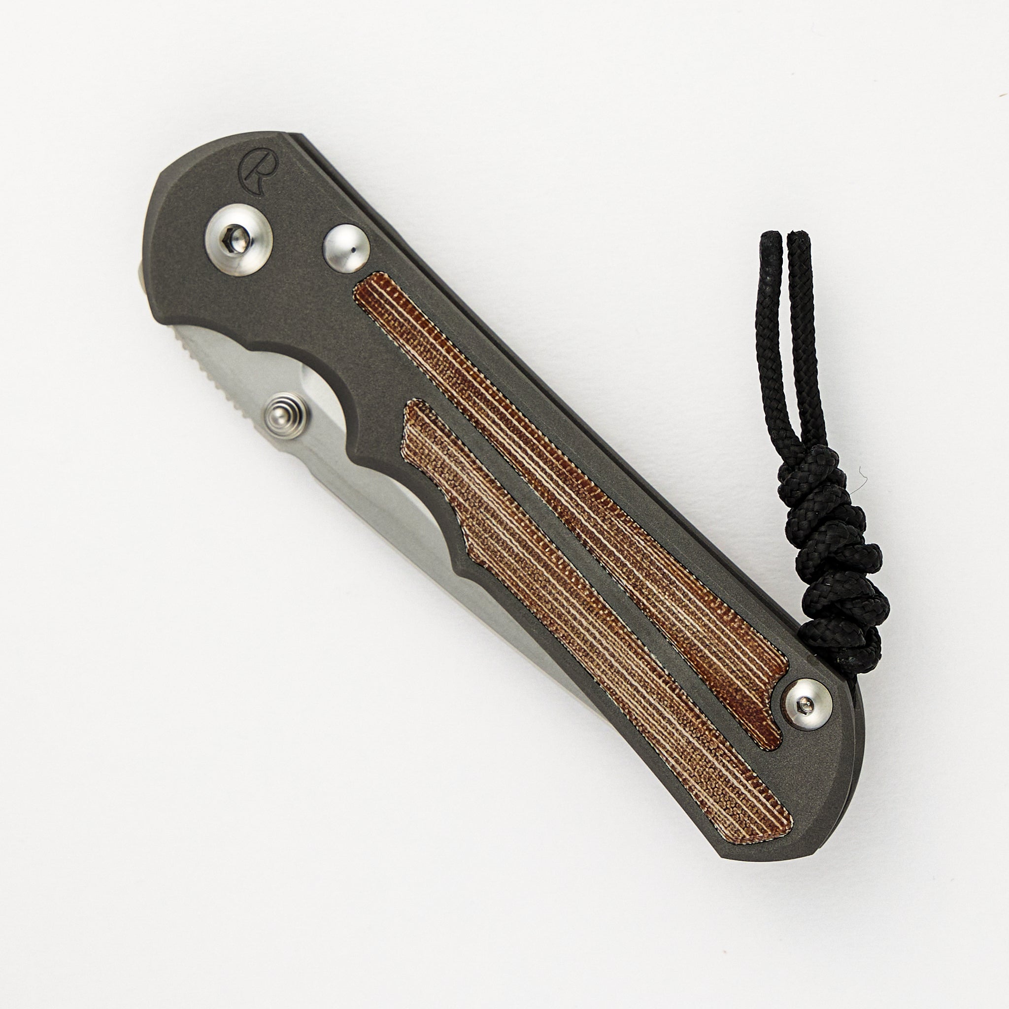 LARGE INKOSI NATURAL CANVAS MICARTA HANDLE TANTO CPM MAGNACUT BLADE