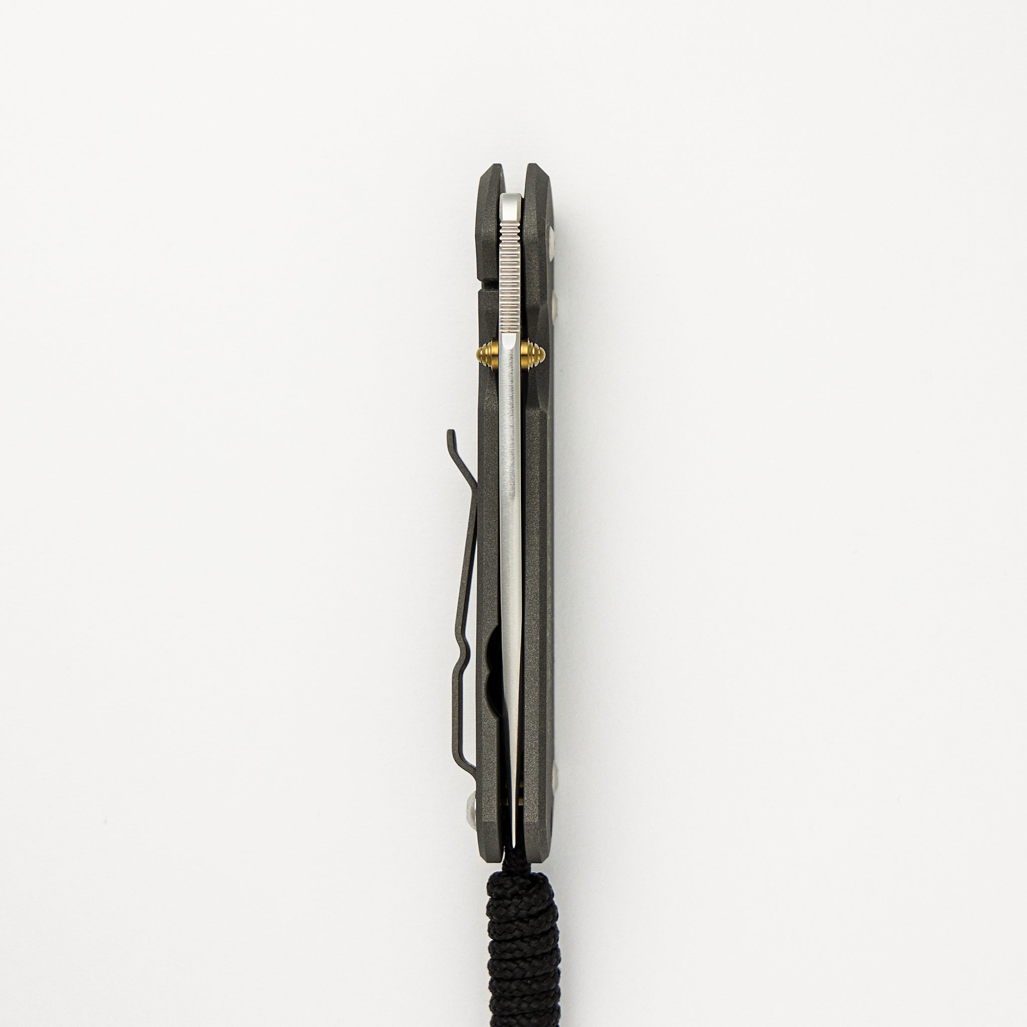 Small Sebenza 31 - Drop Point CPM MagnaCut Blade - Gold Double Thumb Lugs