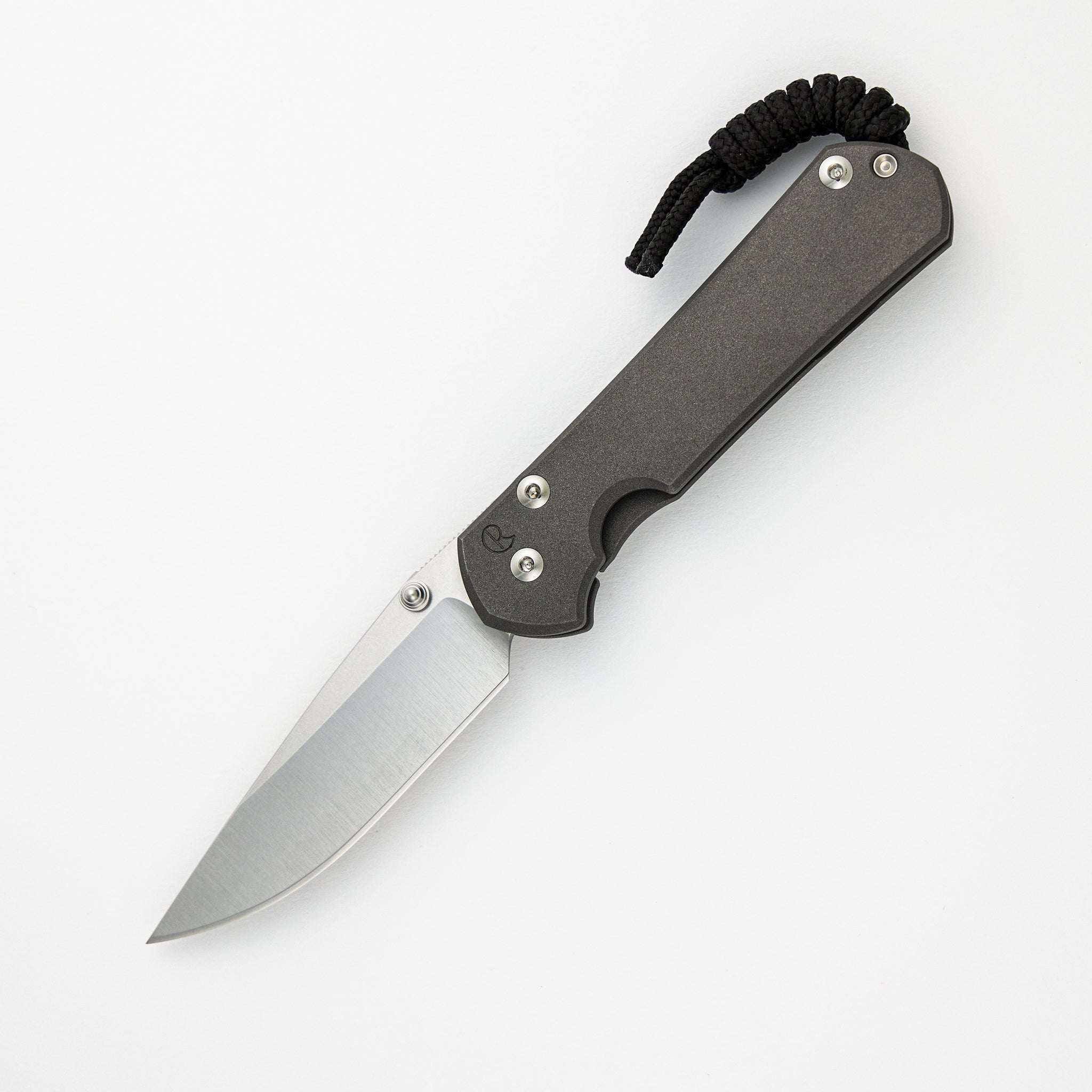 SMALL SEBENZA 31 – POLISHED CPM MAGNACUT BLADE – SILVER DOUBLE THUMB LUGS