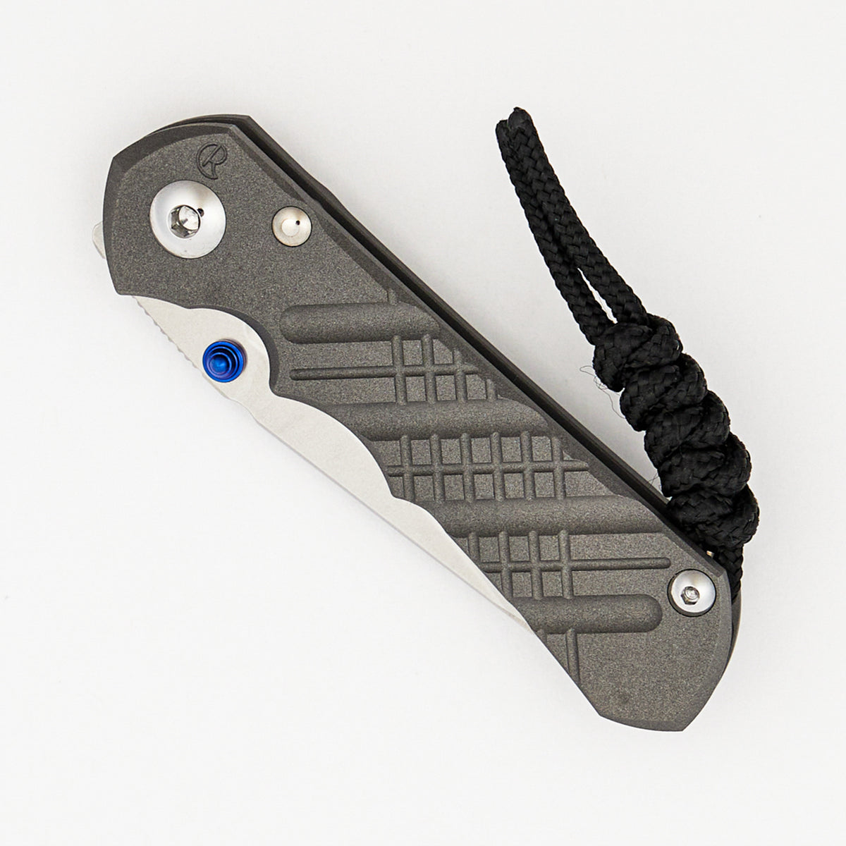 Small Inkosi Crosshatch - Insingo CPM MagnaCut Blade - Sandblasted
