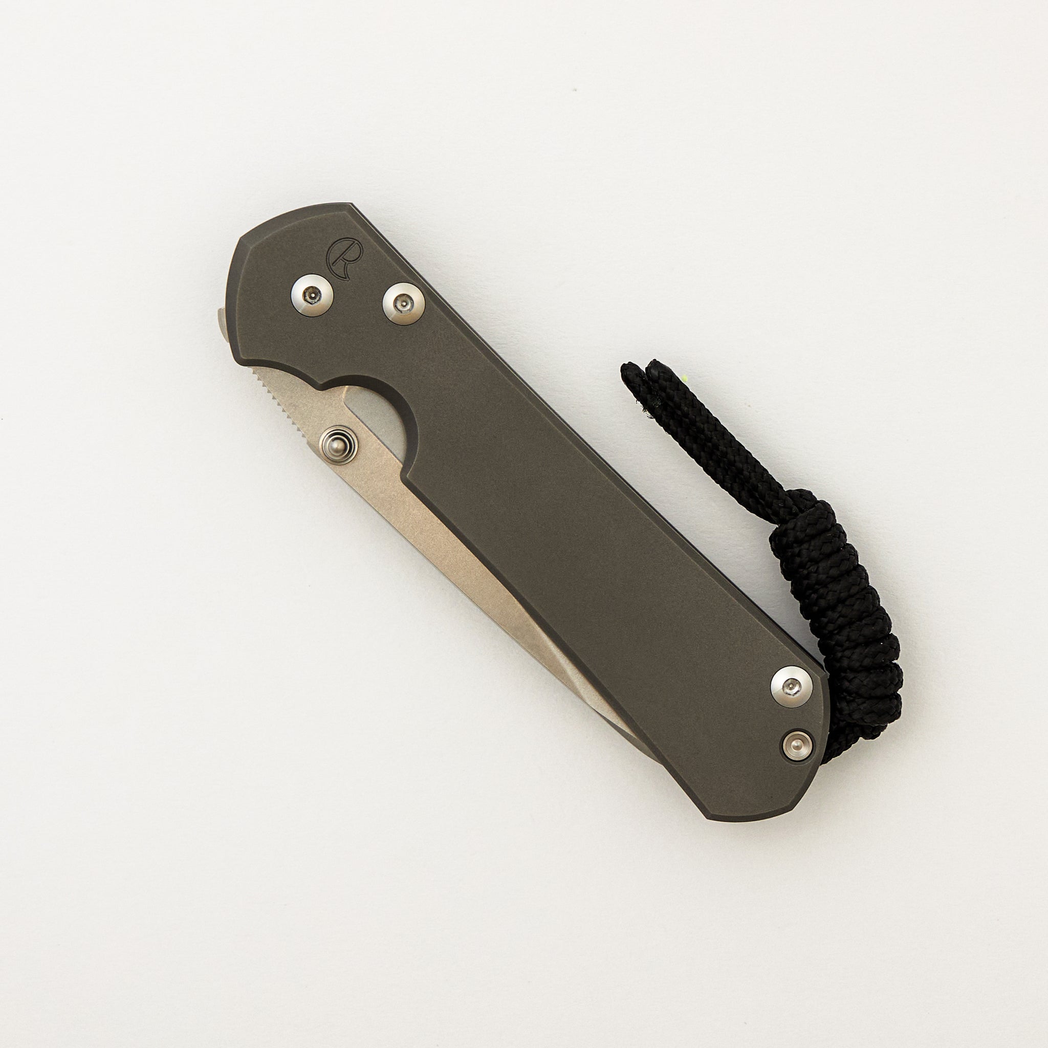Small Sebenza 31 - Insingo CPM MagnaCut Blade - Glass Blasted - Silver Double Lugs
