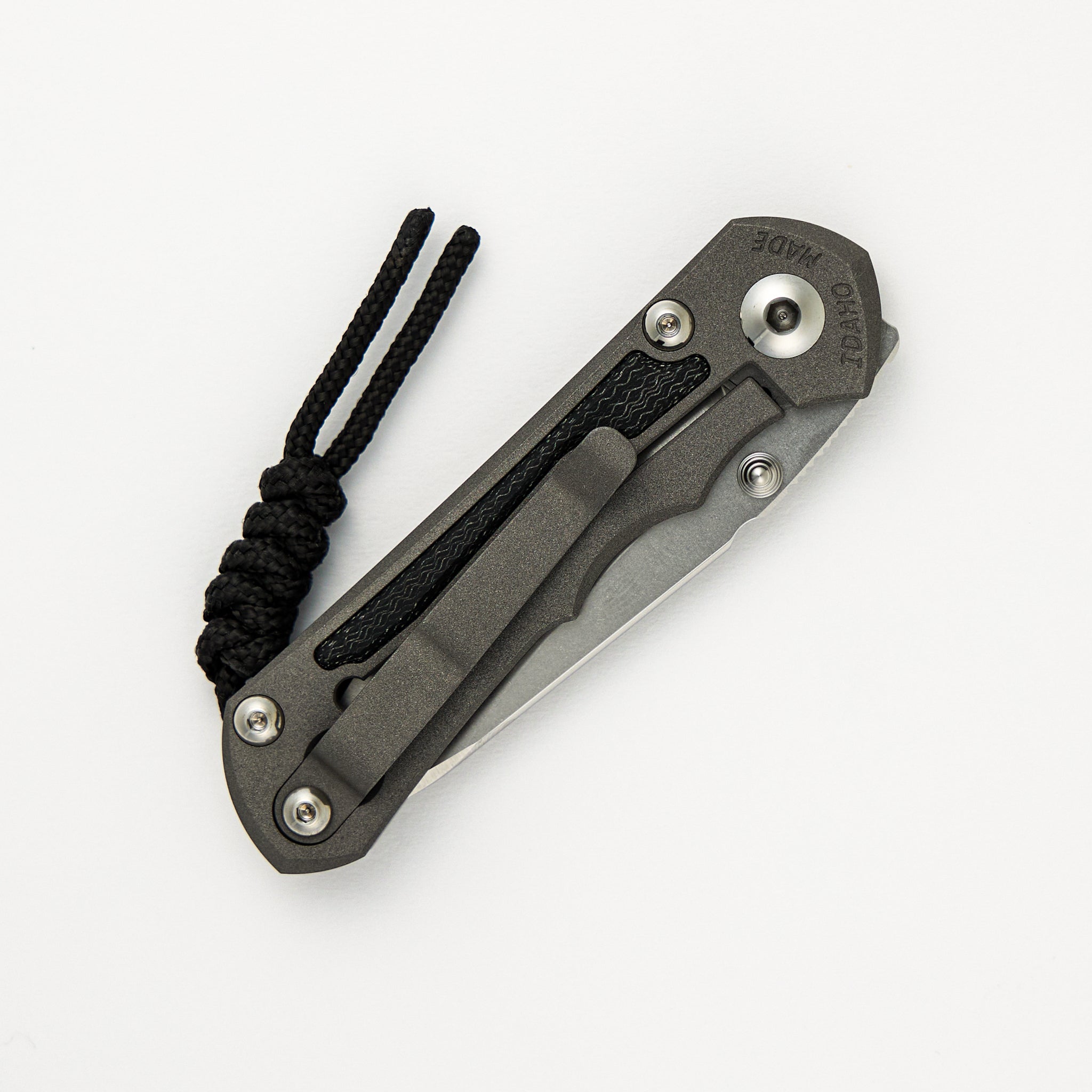 Small Inkosi - Black Canvas Micarta Inlays - Insingo CPM MagnaCut Blade