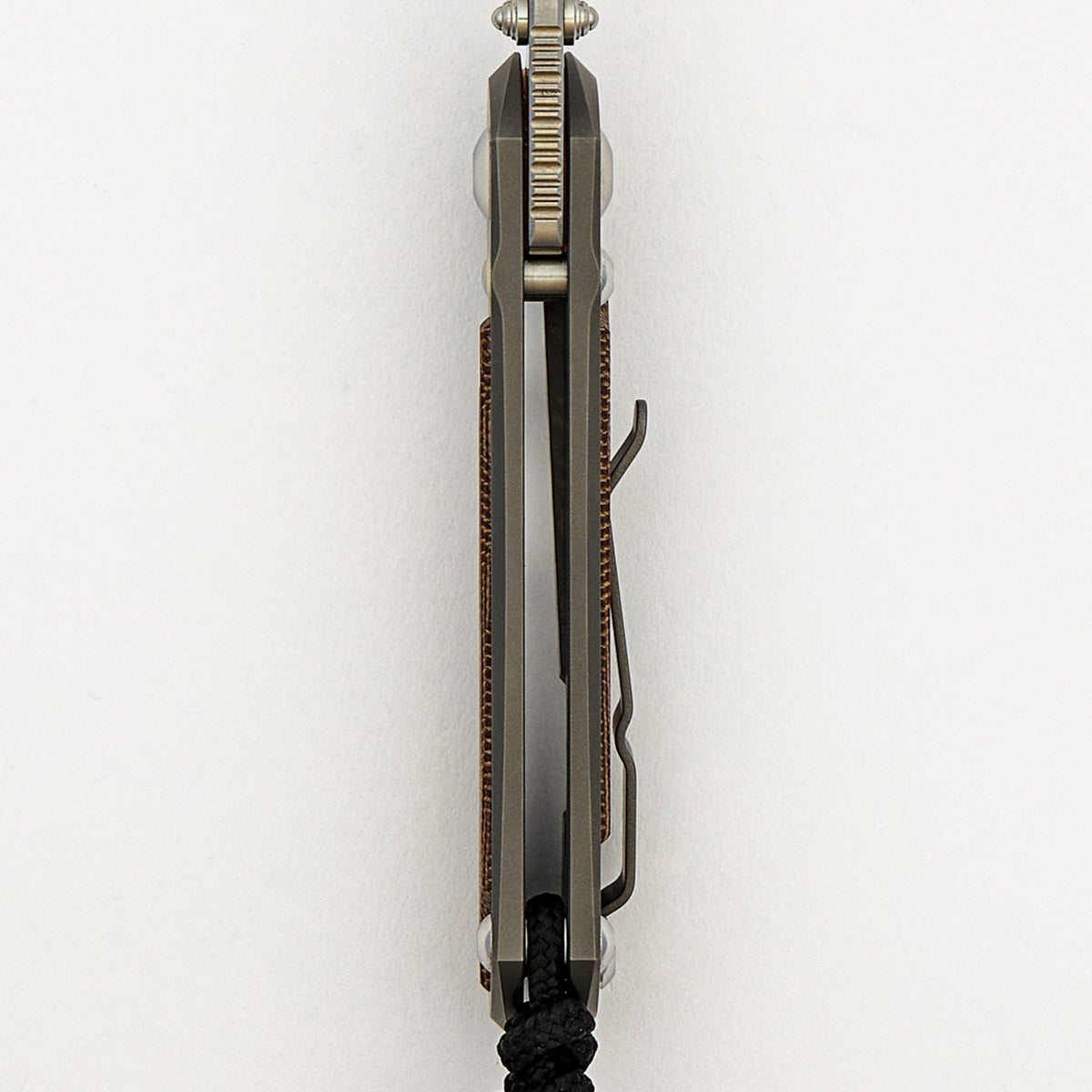 Small Inkosi - Natural Canvas Micarta Inlay - Insingo CPM MagnaCut Blade - Glass Blasted