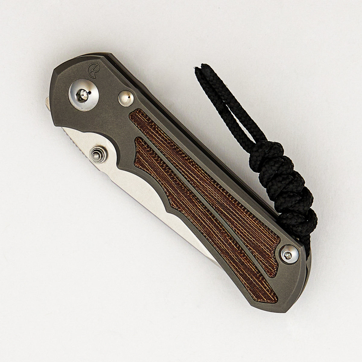 Small Inkosi - Natural Canvas Micarta Inlay - Insingo CPM MagnaCut Blade - Glass Blasted