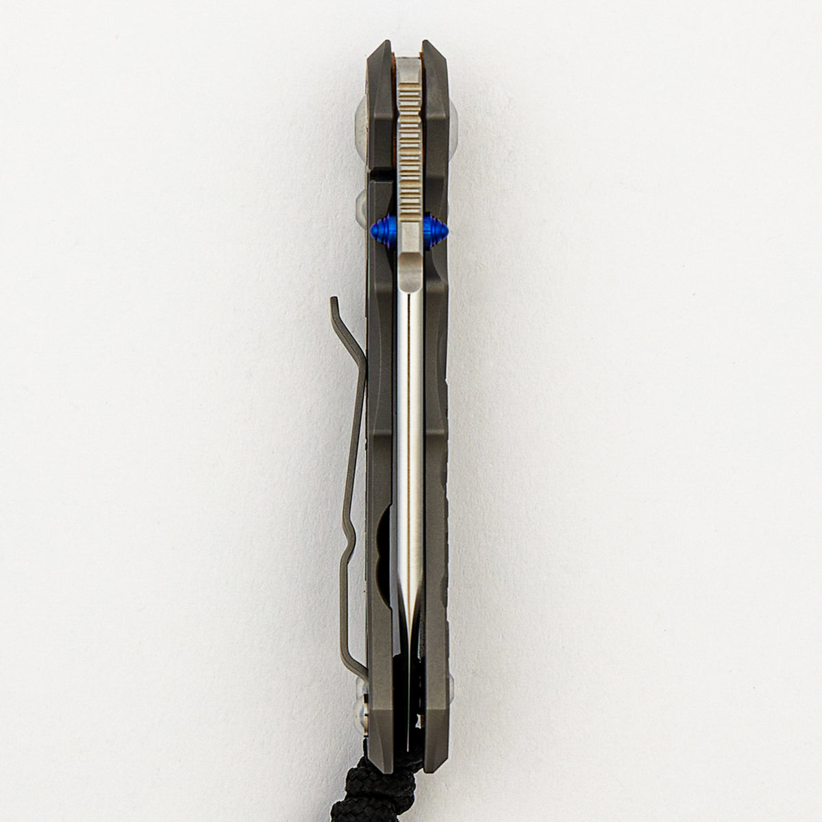 Small Inkosi Crosshatch - Insingo CPM MagnaCut Blade - Glass Blasted