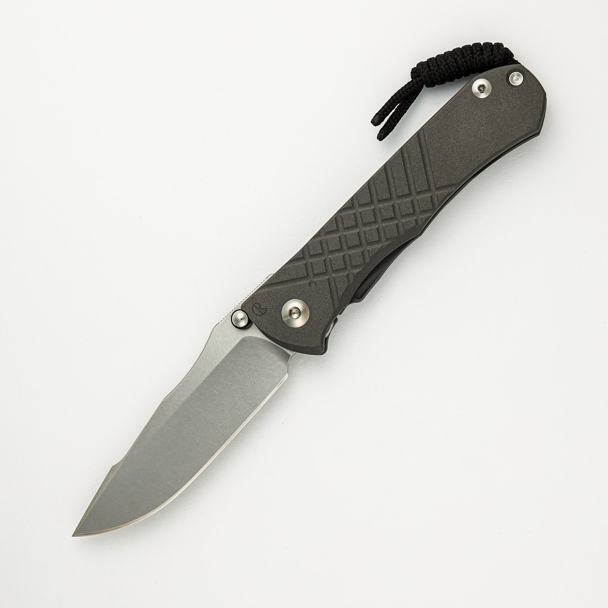 Umnumzaan - Drop Point CPM MagnaCut Blade - Titanium Handle
