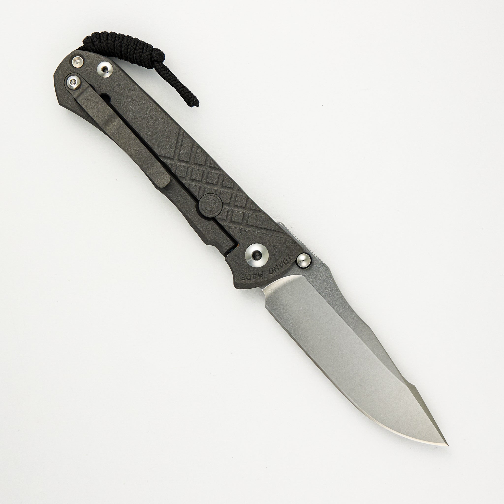 Umnumzaan - Drop Point CPM MagnaCut Blade - Titanium Handle