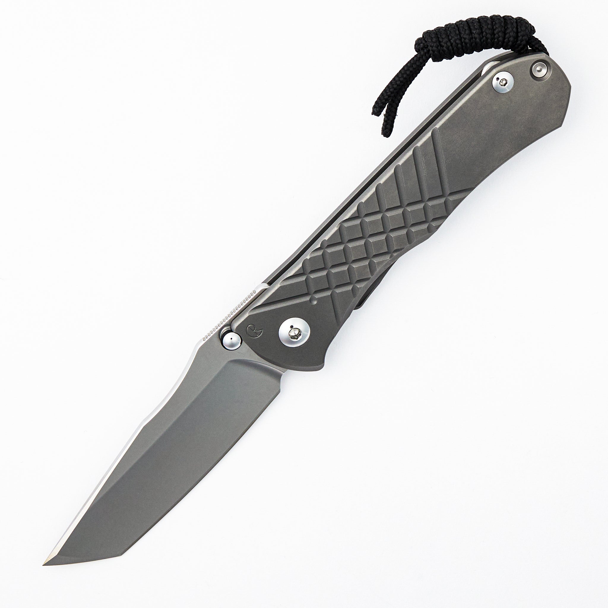 Umnumzaan - Tanto CPM MagnaCut Blade - Glass Blasted - Titanium Handle