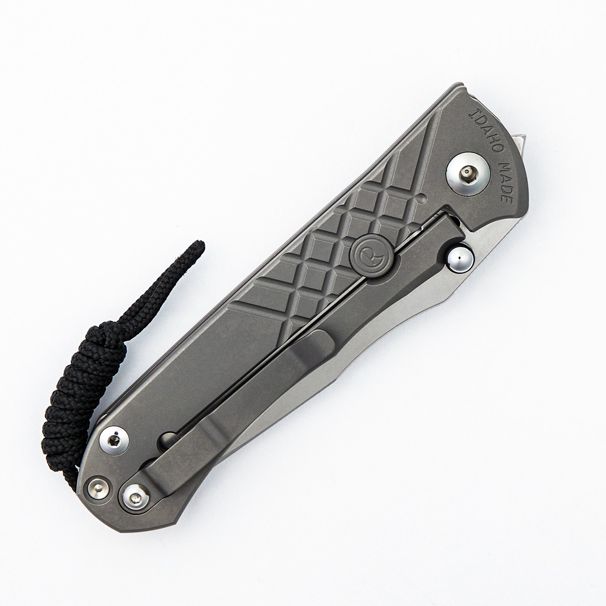 Umnumzaan - Tanto CPM MagnaCut Blade - Glass Blasted - Titanium Handle