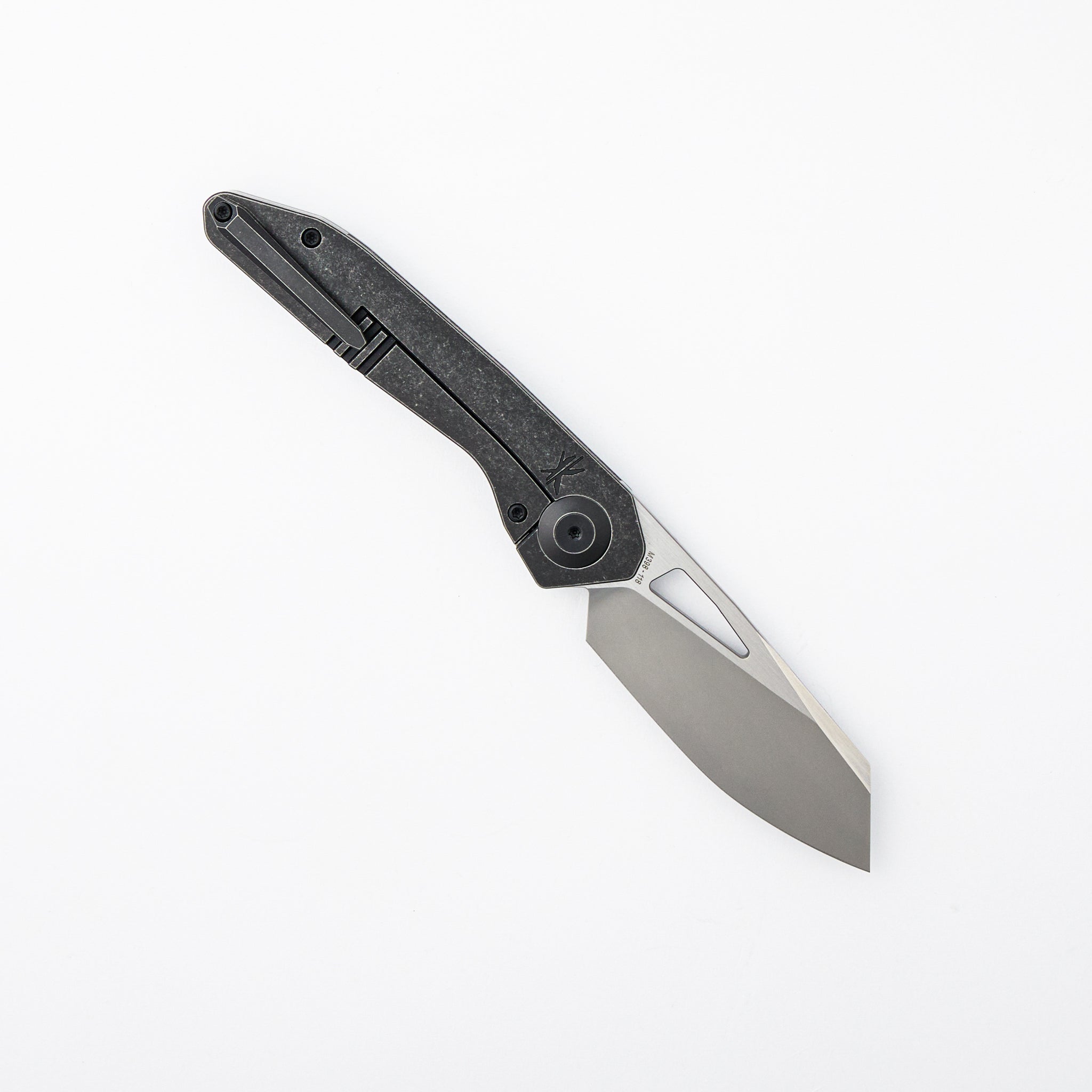 Basset - M398 Blade - Titanium Handle (Brian Montalvo Design)