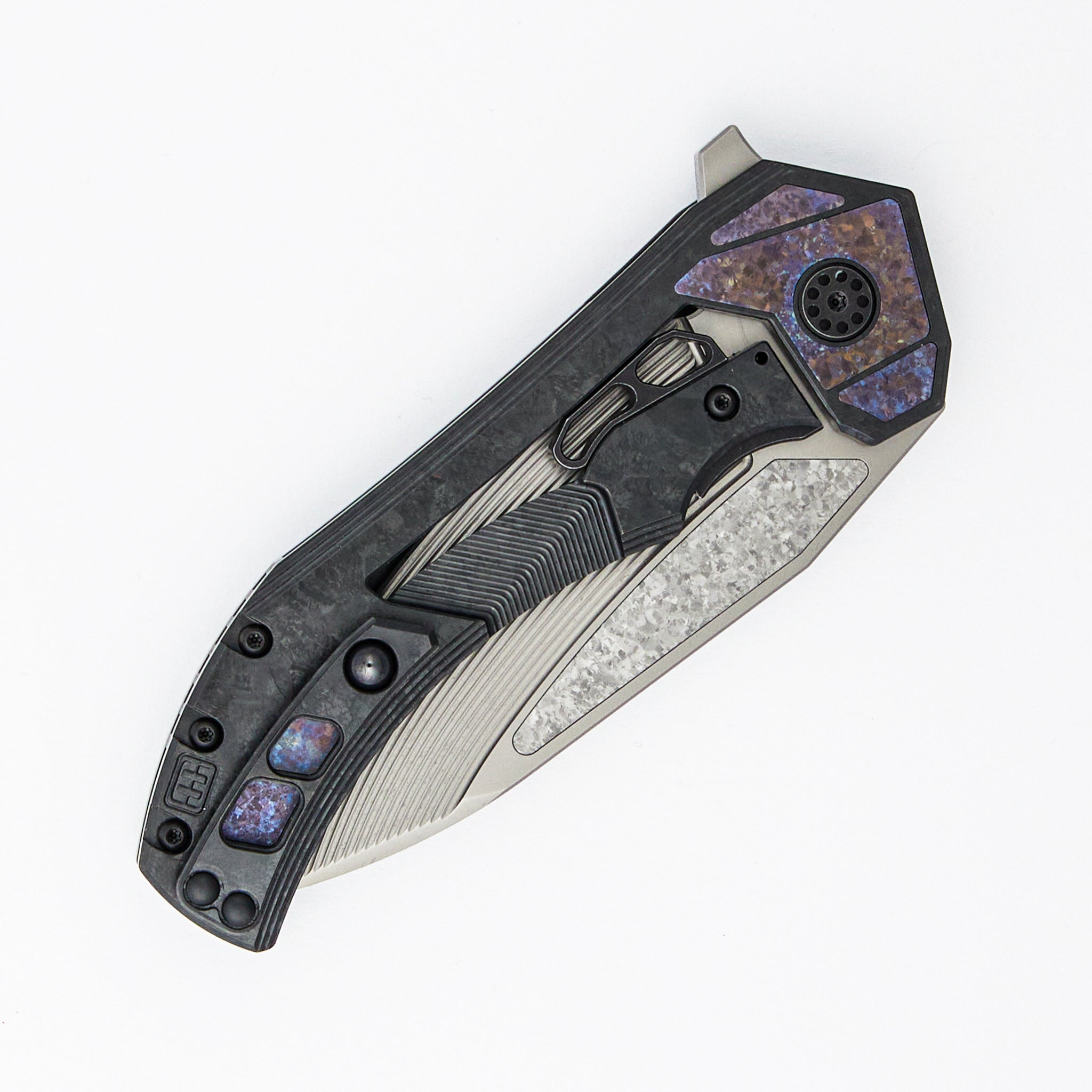Gozer - M398 Blade - CrystalTi Handle (Mikkel Wilumsen Design)