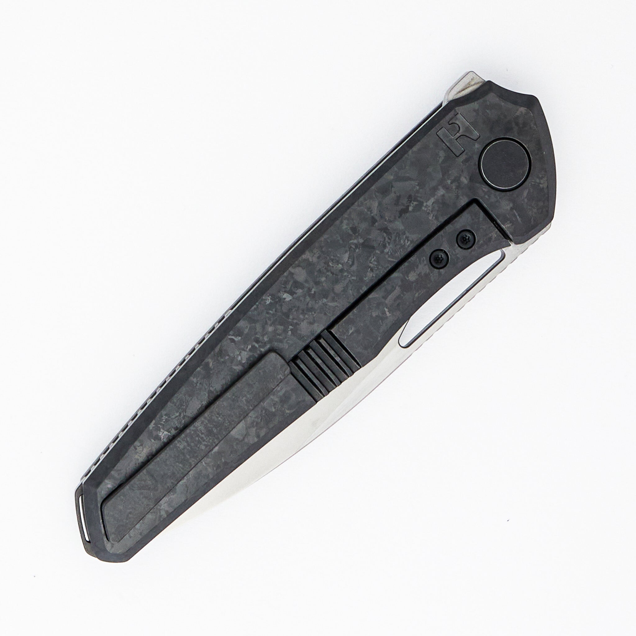 R&H Tasca - M398 Blade - Black CrystalTi Handle (Jan Samek Design)