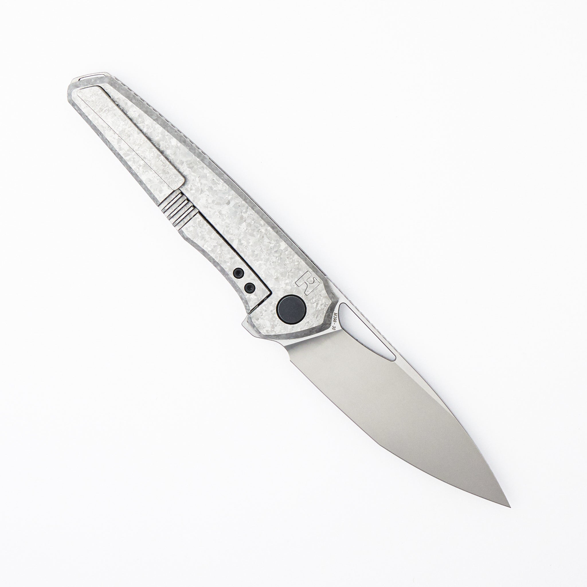 R&H Tasca - M398 Blade - CrystalTi Handle (Jan Samek Design)