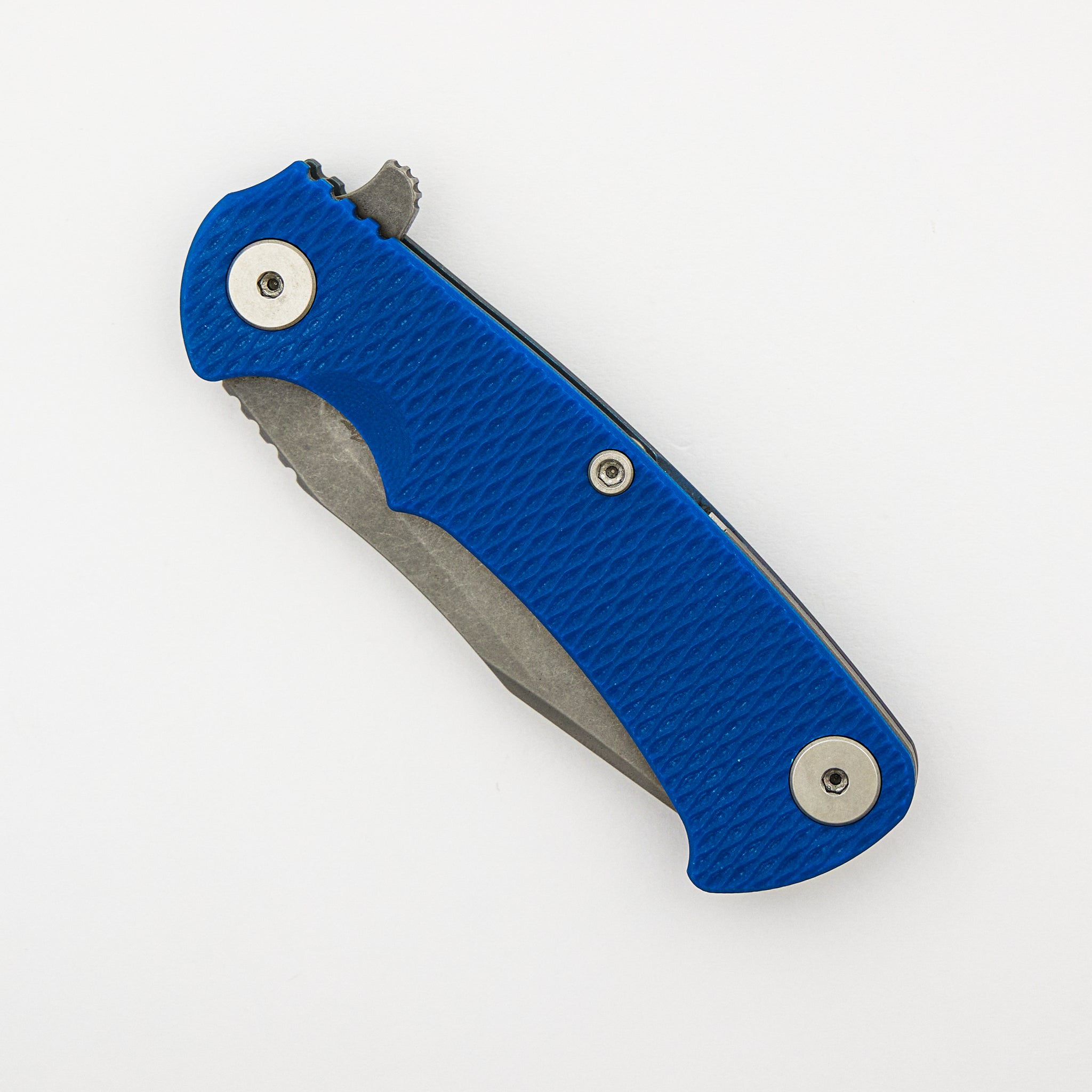 Project X - S45VN - Clip Point - Tri-Way - Battle Blue - Blue G10