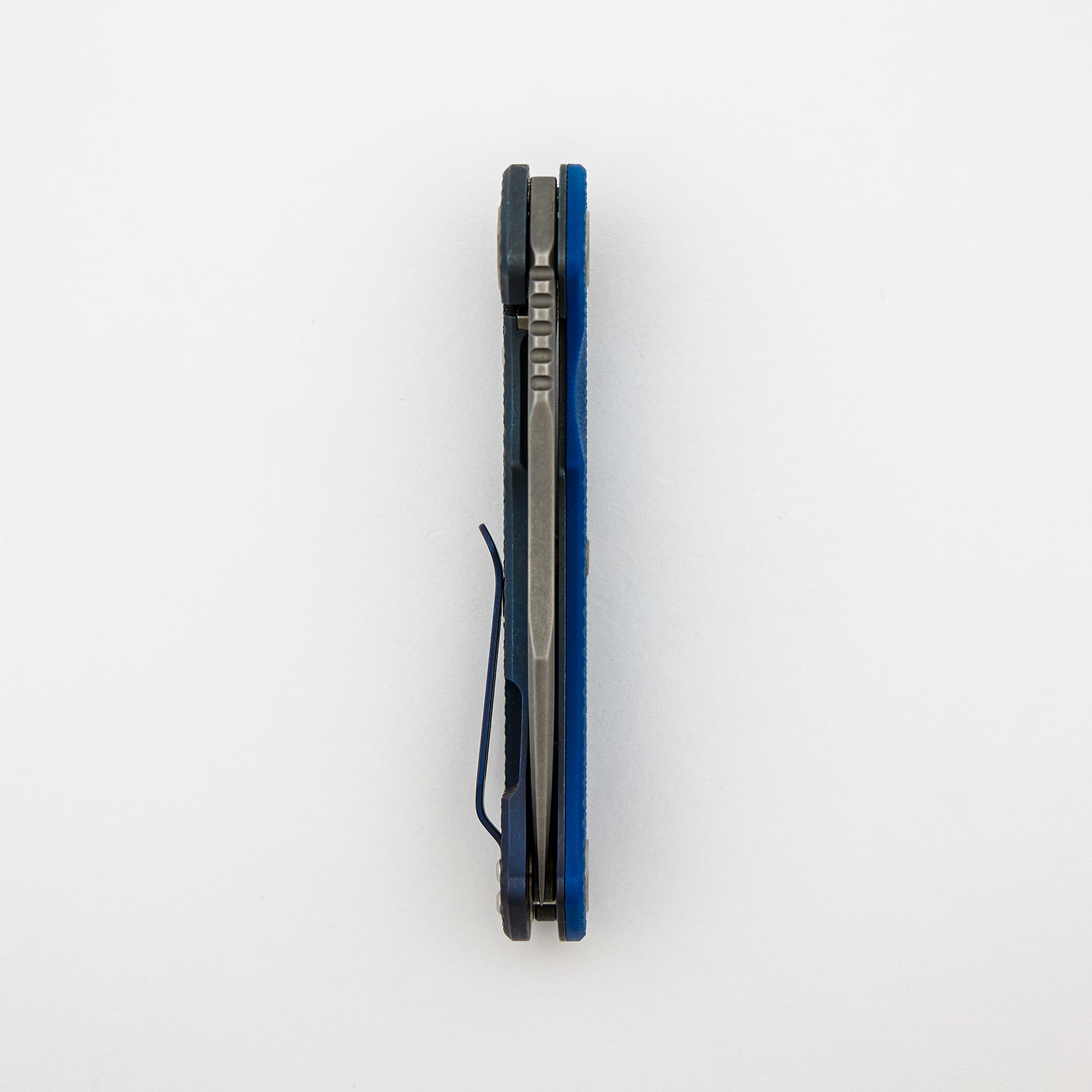 Project X - S45VN - Clip Point - Tri-Way - Battle Blue - Blue G10