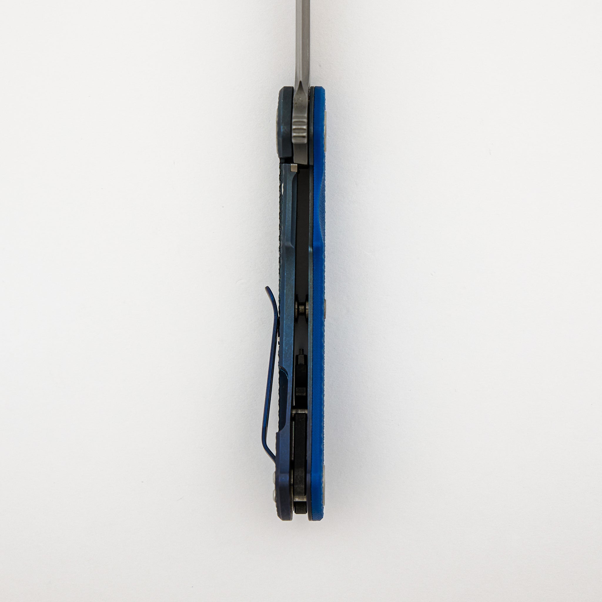 Project X - S45VN - Clip Point - Tri-Way - Battle Blue - Blue G10