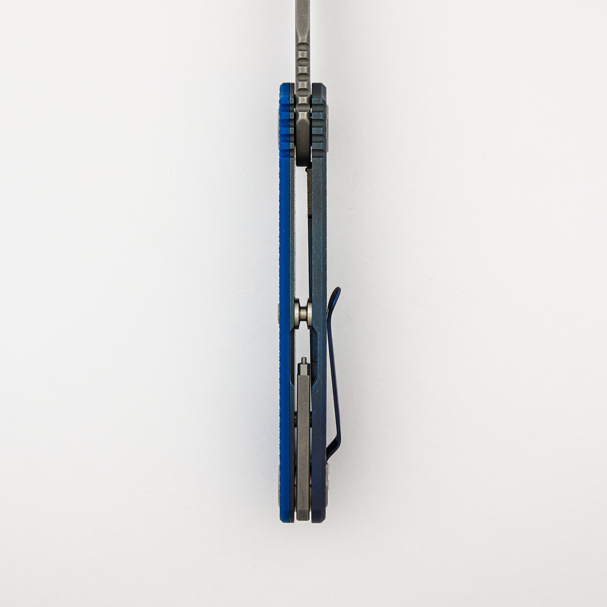 Project X - S45VN - Clip Point - Tri-Way - Battle Blue - Blue G10