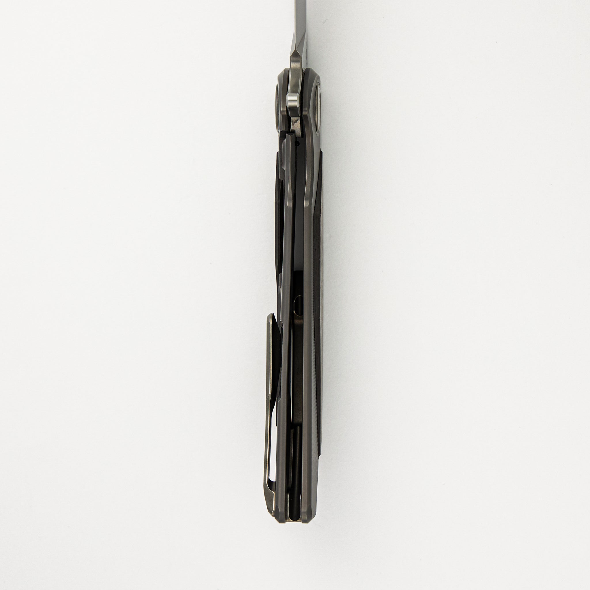 "Limited Edition" Molten Overkill - MagnaCut Blade - Titanium Handle W/ Lava & Ash CarboTi Inlays - SRRBS (RJ Martin Design)
