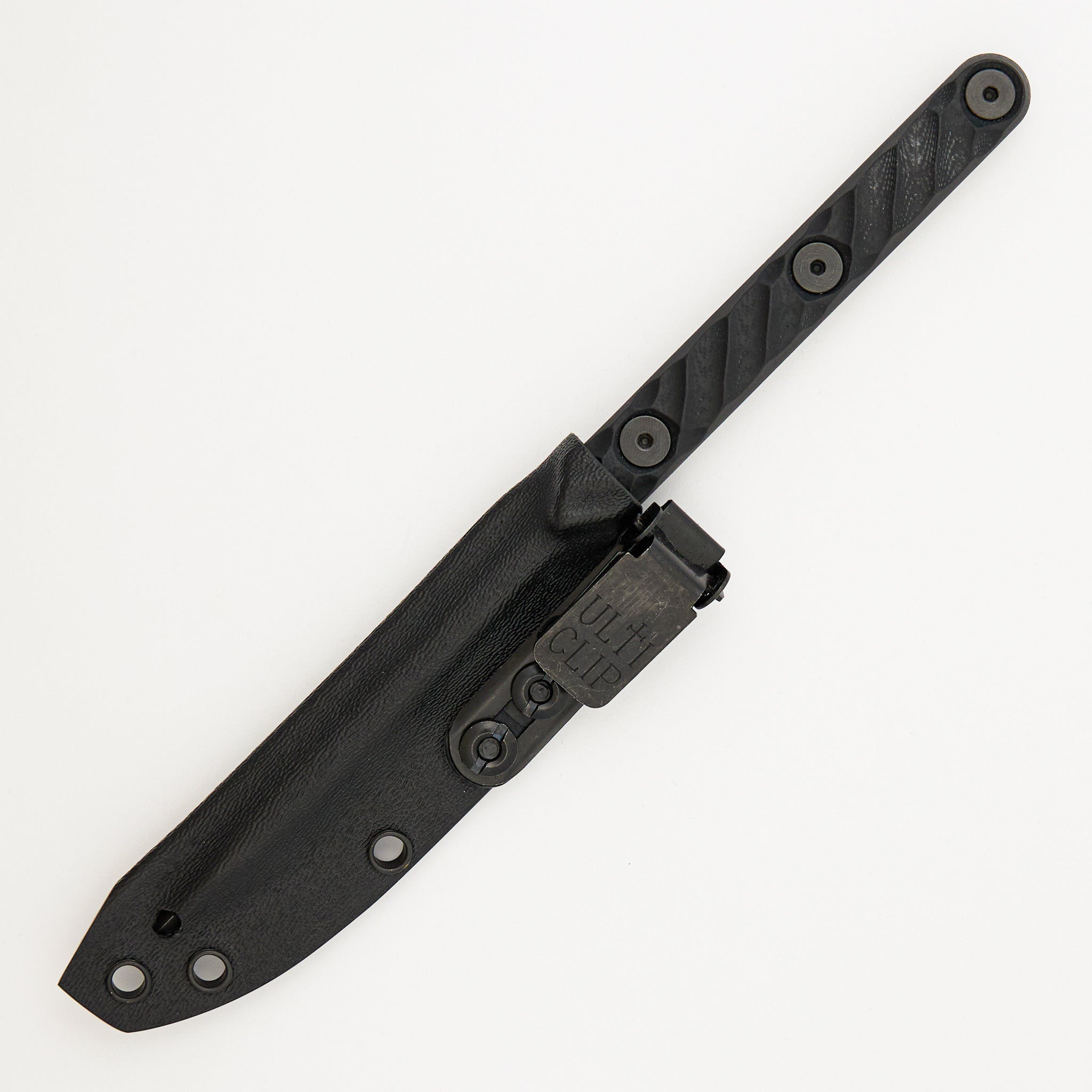 Spike - Acid Etch 3V Blade - Black G10 Handle