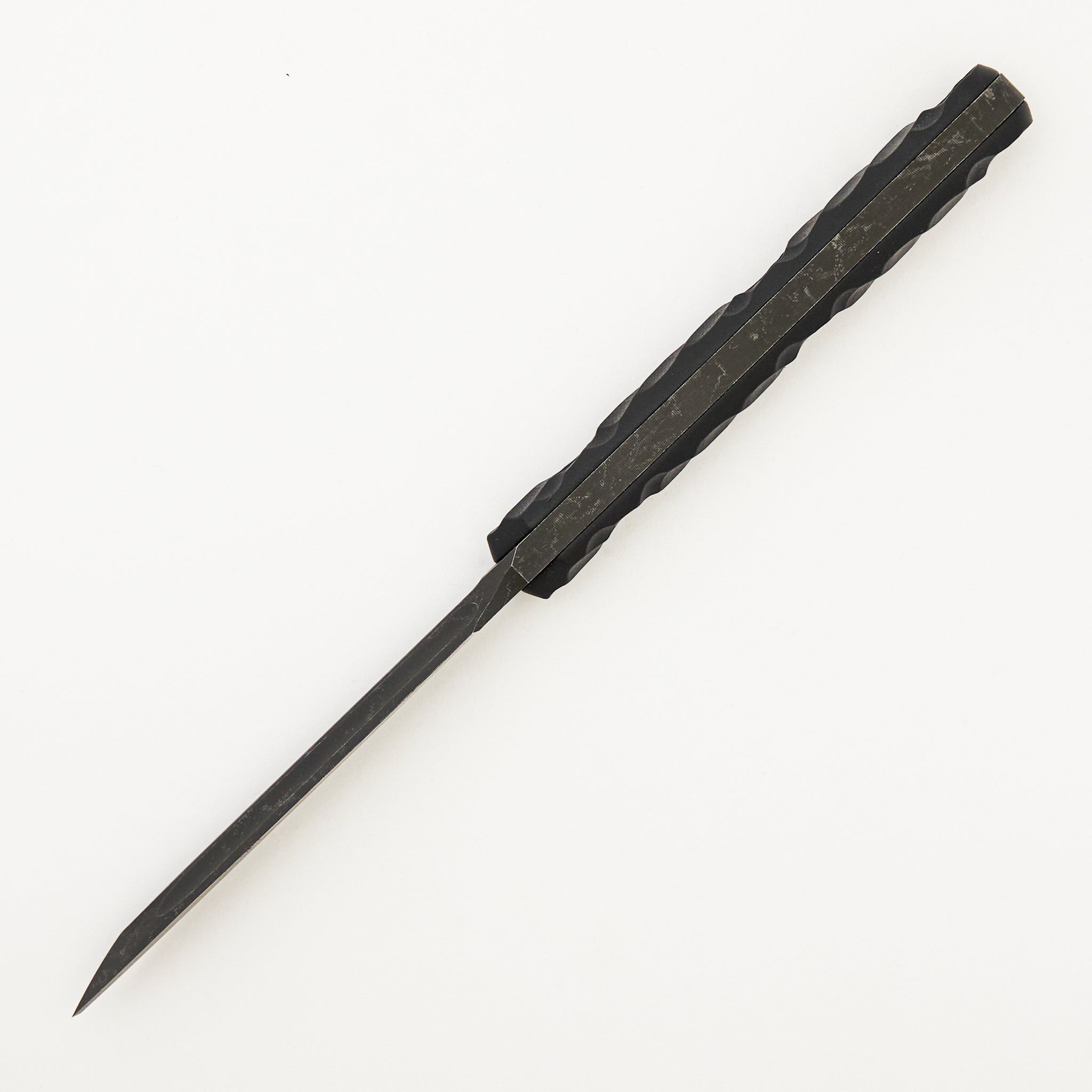 Spike - Acid Etch 3V Blade - Black G10 Handle