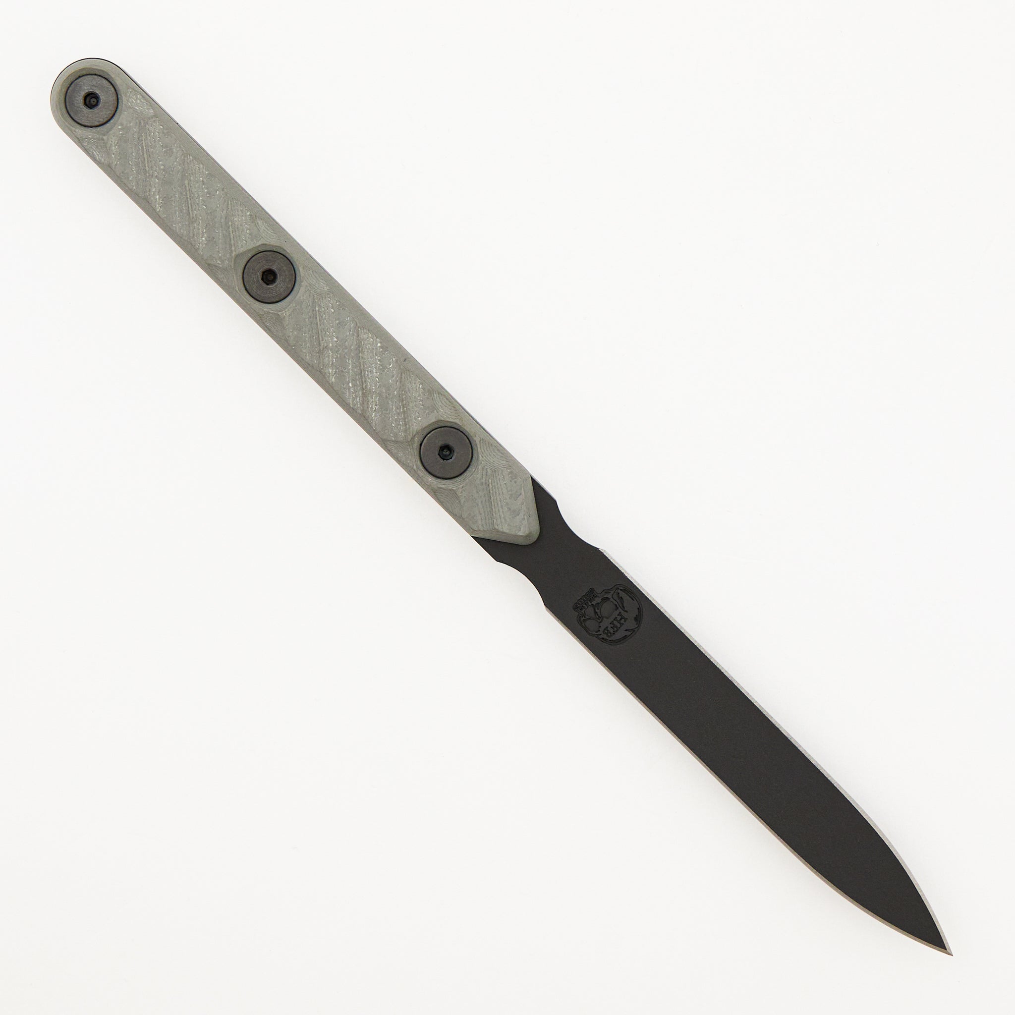 Spike - 3V Blade - Grey G10 Handle