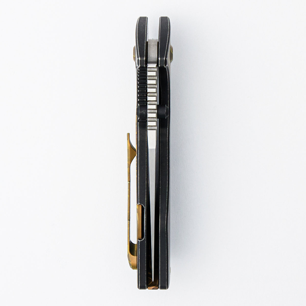 J-Cape V4 - CPM 20CV Blade - Black Titanium Handle - Mokume Accents