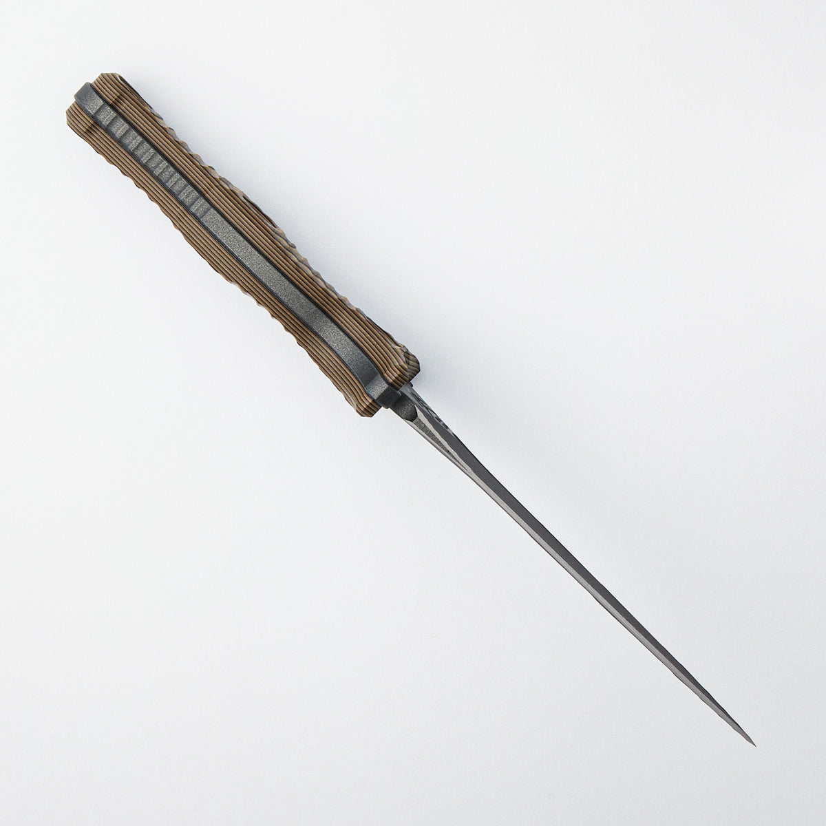 Raider Dagger - CPM 3V Blade - Black/Brown G10 Handle