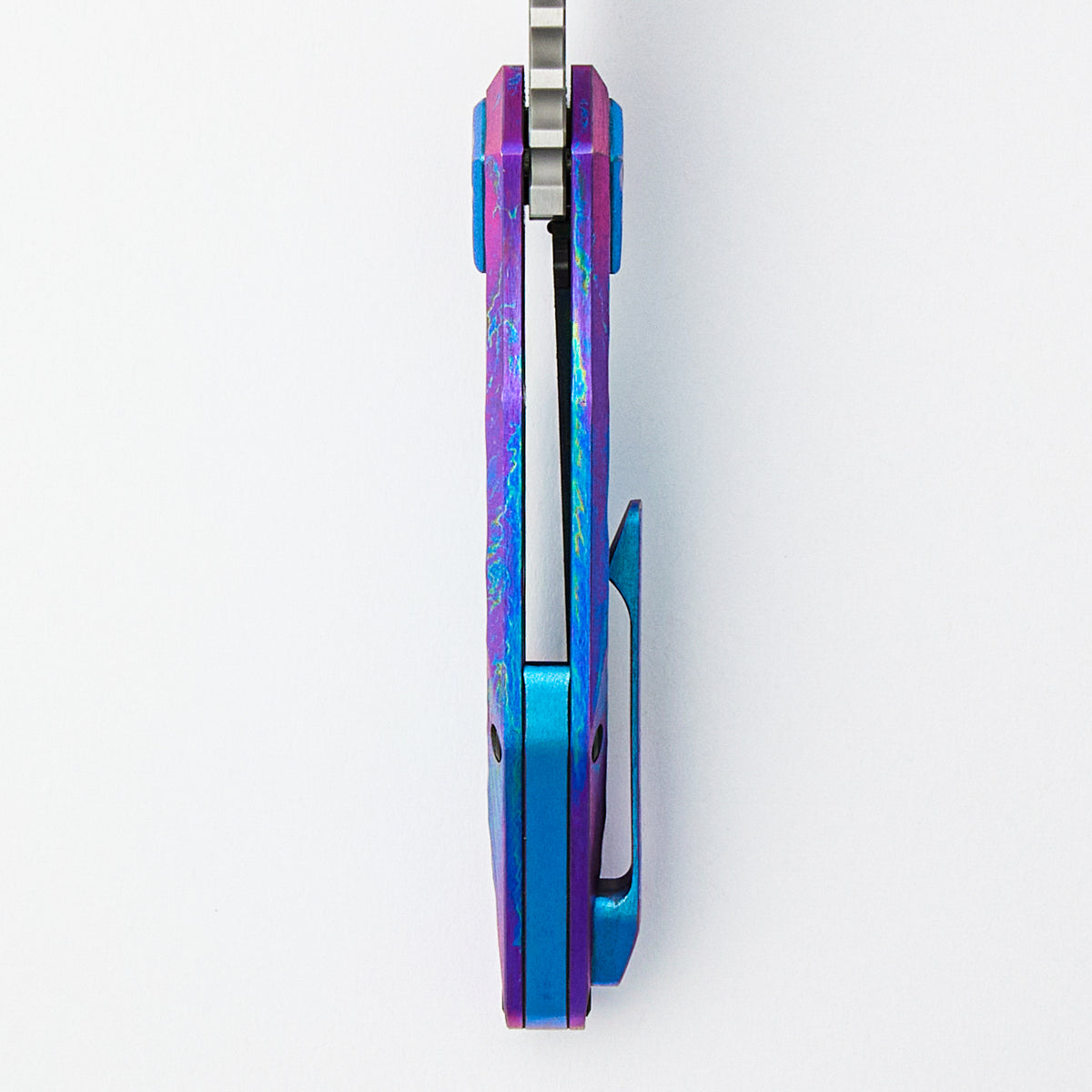 The Abyss - M390 Blade - Titanium Handle - Customized By Colin Crazy Creations