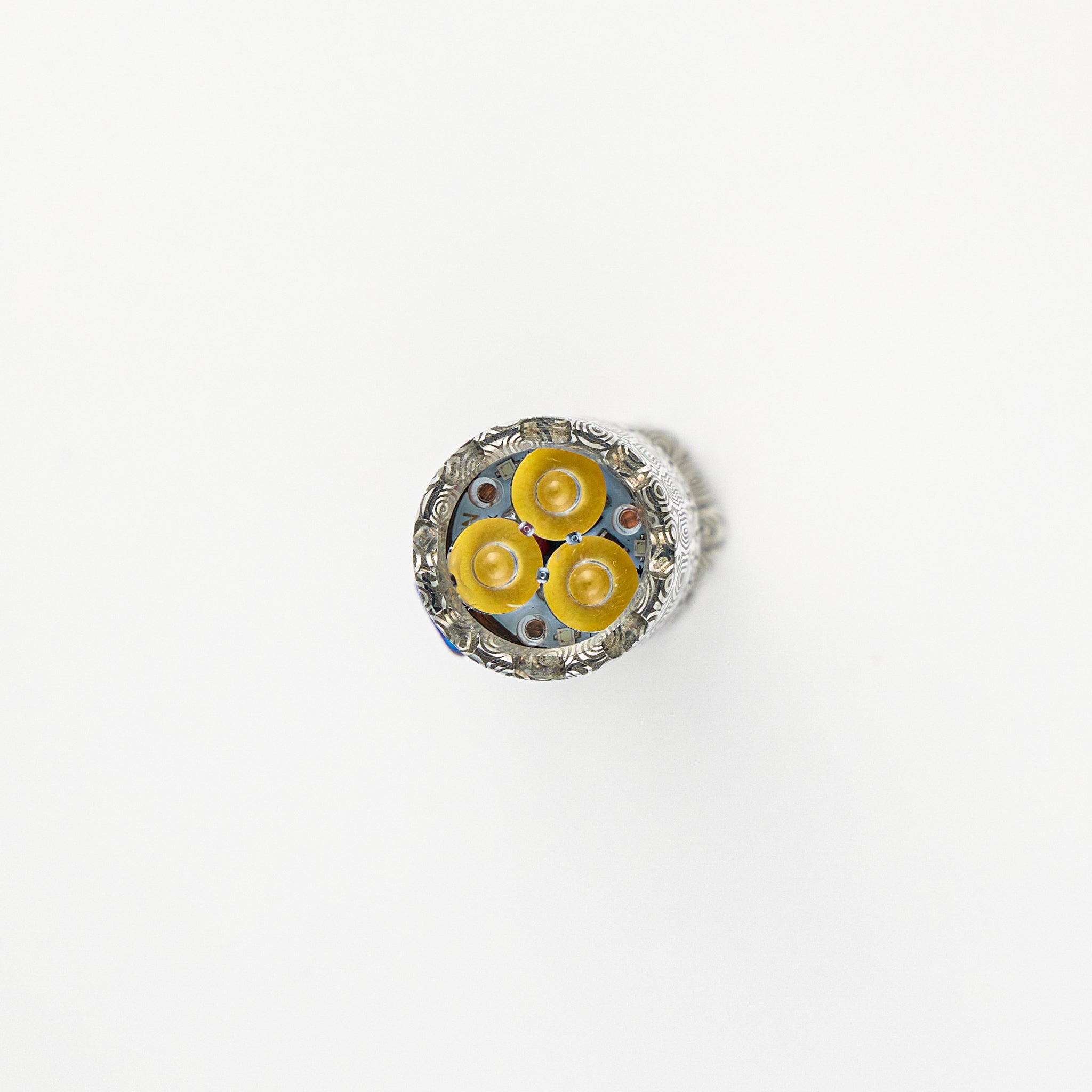 Fenja FTD Custom Flashlight - Damasteel/DarkTi