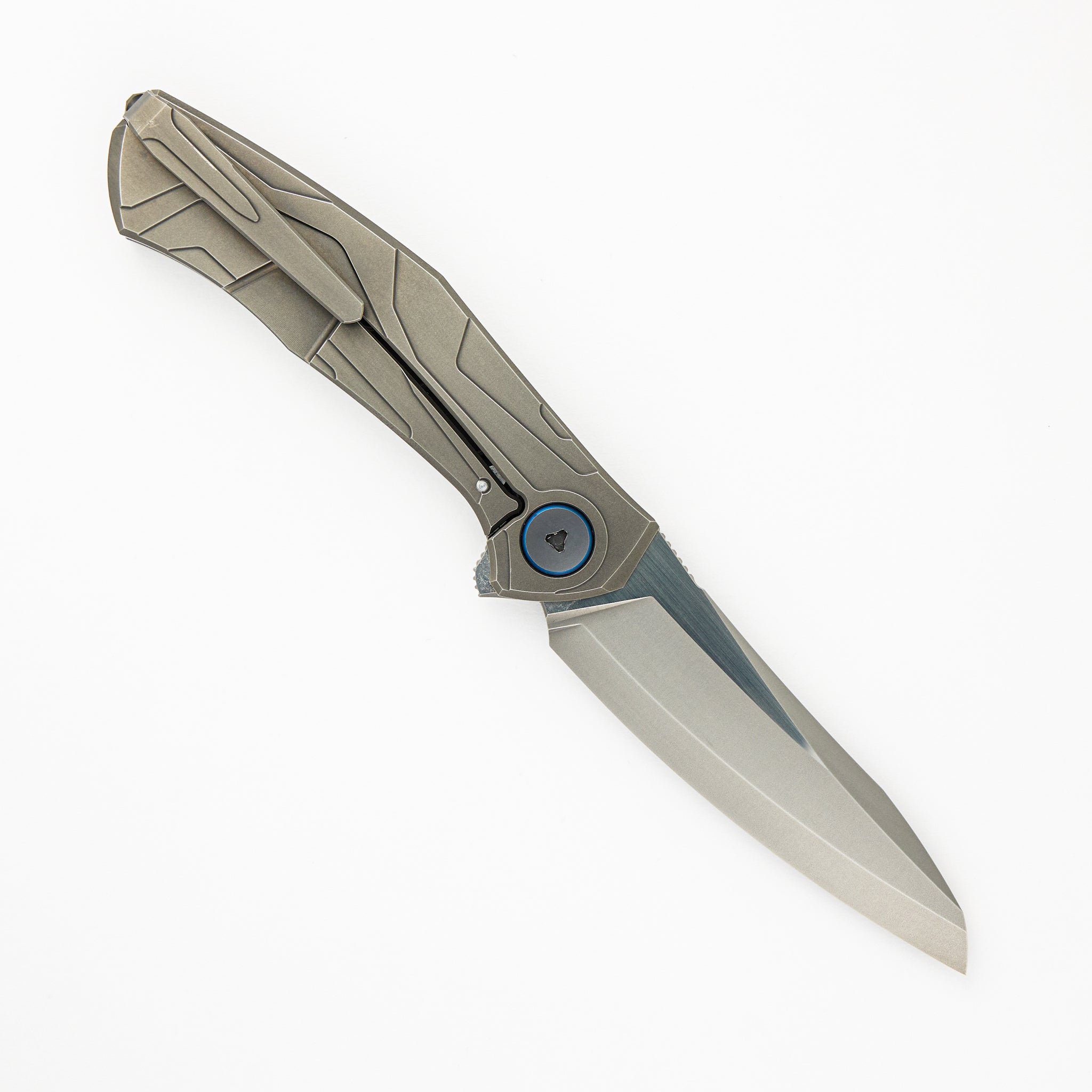 "Limited Edition" Kami Flipper - S110V Blade - Titanium Handle - MRBS (Sinkevich Design)