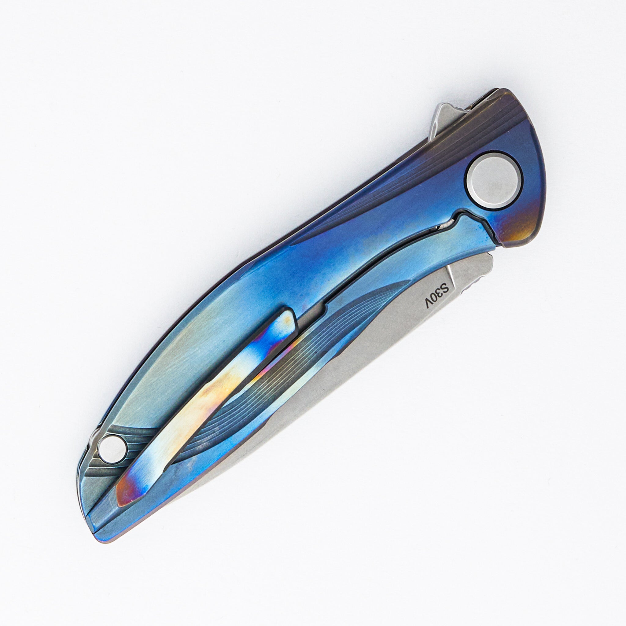 NeOn Ultra Lite - S30V Blade - Titanium Handle - MRBS