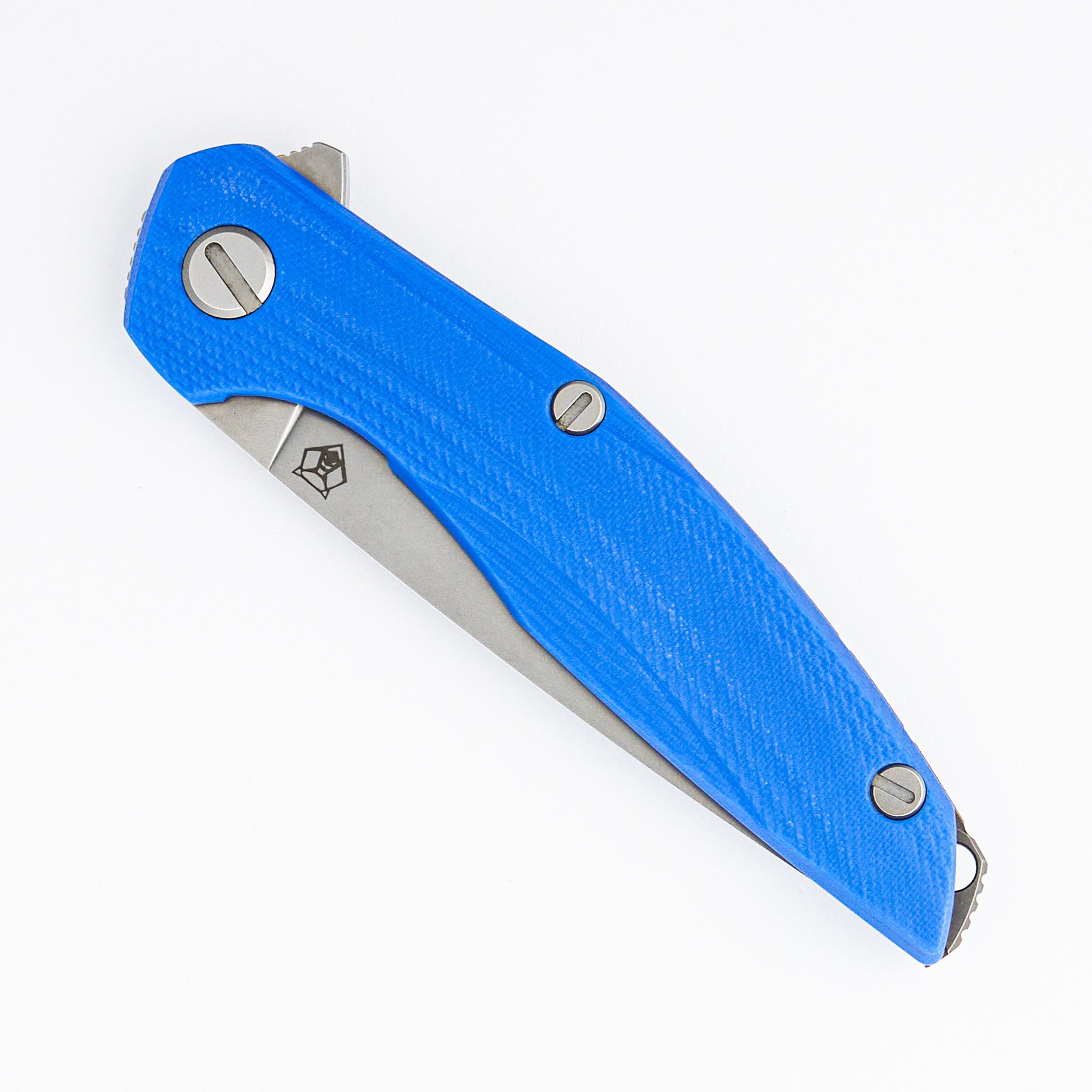 111 - Elmax Blade - Blue G10 Handle - MRBS