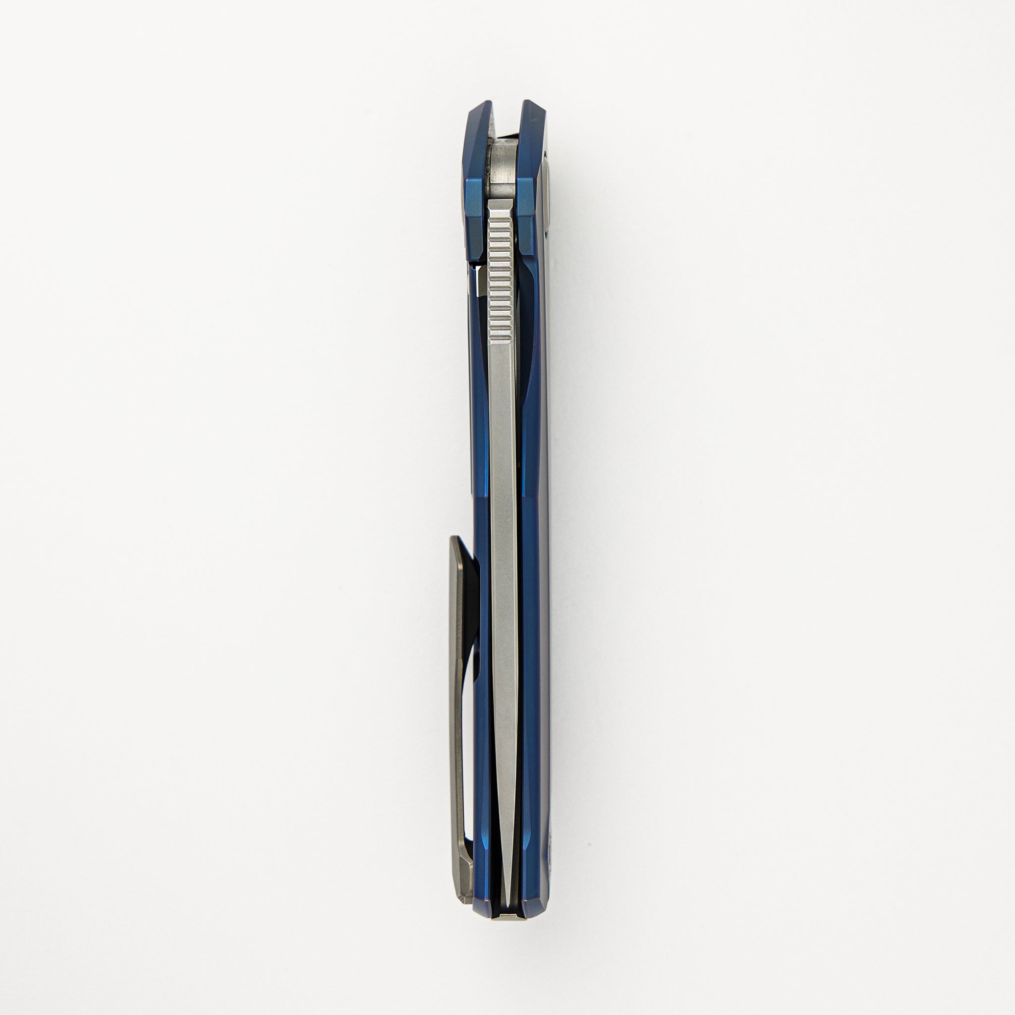 Quantum - Blue Titanium Handle - M390 Blade - MRBS