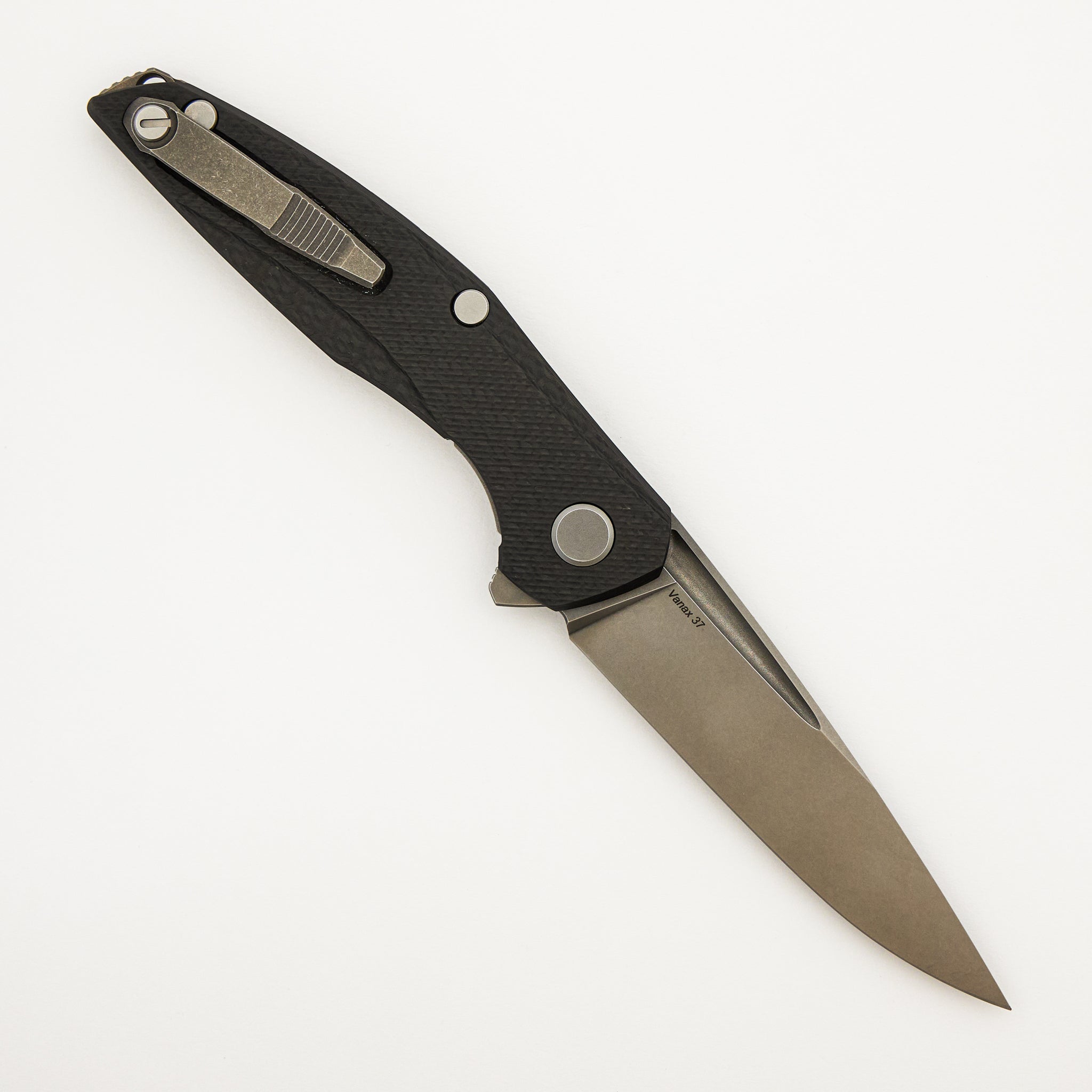 111 - Carbon Fiber Handle - Vanax 37 Blade - MRBS