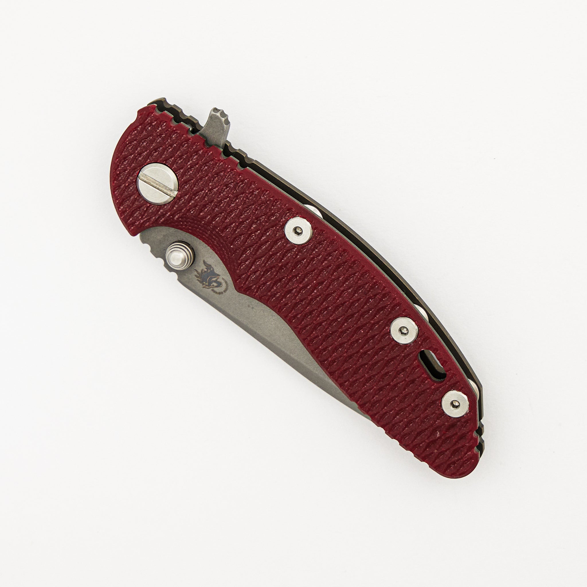 XM-18 3.0" - Spanto CPM-20CV Blade - Tri-Way - Battle Bronze - Red G10