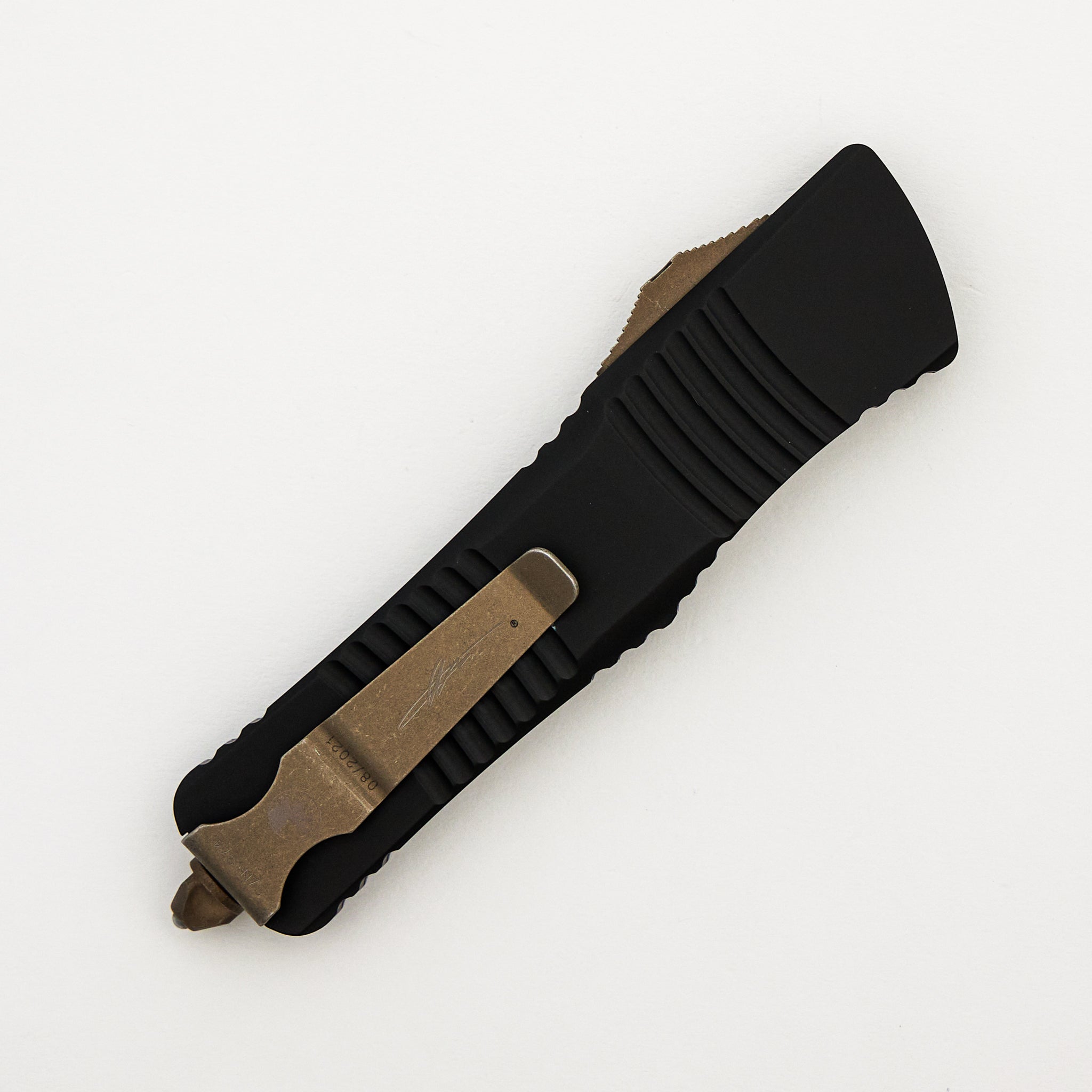 "Signature Series" Combat Troodon D/E Carbon Fiber Top Bronze Apocalyptic 142-13 APCFS