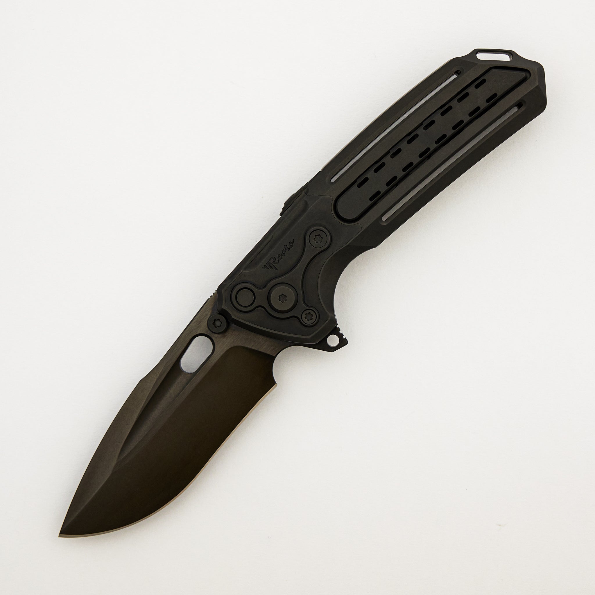 Terminator T600 - Black DLC Titanium Handle - Black DLC MagnaCut Blade - 003/200