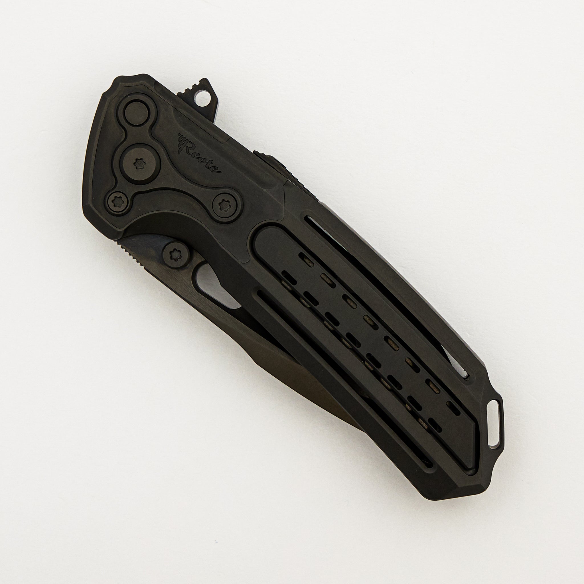 Terminator T600 - Black DLC Titanium Handle - Black DLC MagnaCut Blade - 003/200