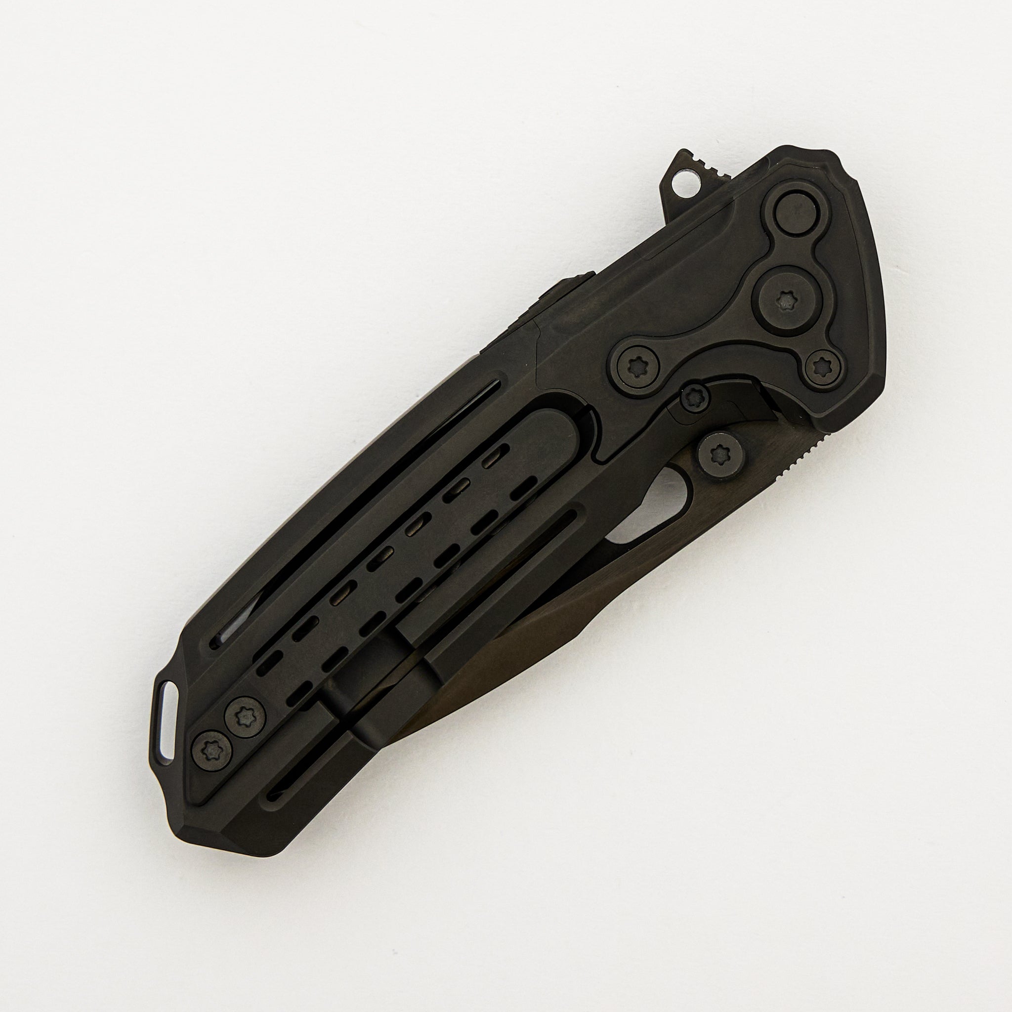 Terminator T600 - Black DLC Titanium Handle - Black DLC MagnaCut Blade - 003/200