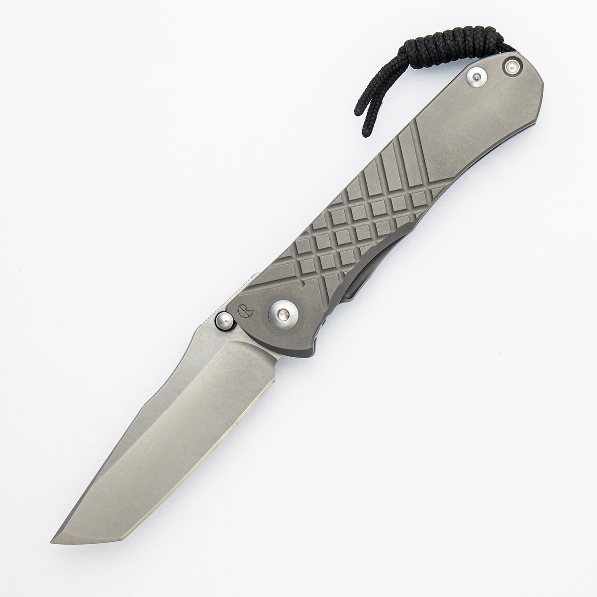Umnumzaan - Tanto CPM MagnaCut Blade - Glass Blasted - Titanium Handle