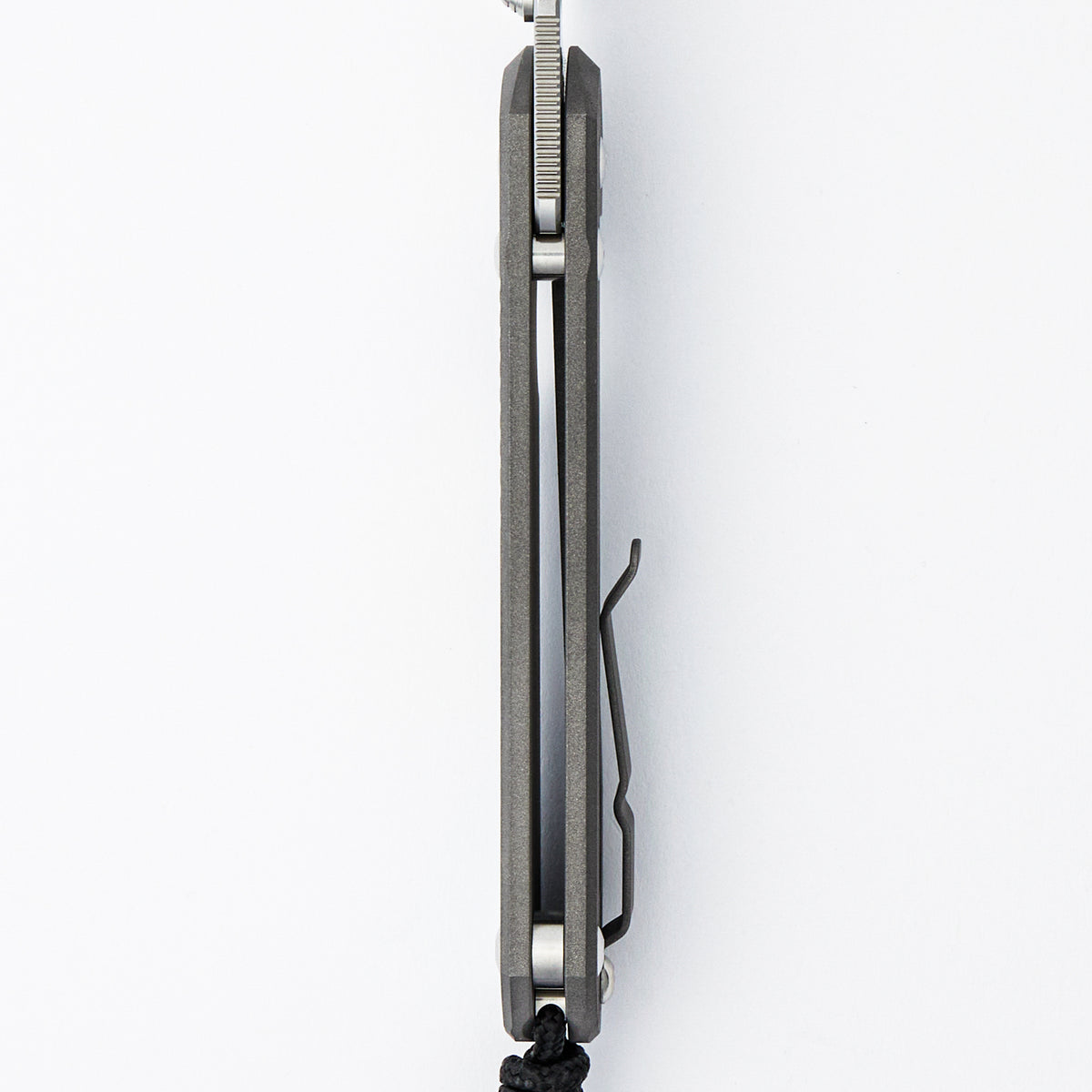 Large Sebenza 31 Unique Graphic - Polished Drop Point CPM MagnaCut Blade - Silver Single Thumb Lug