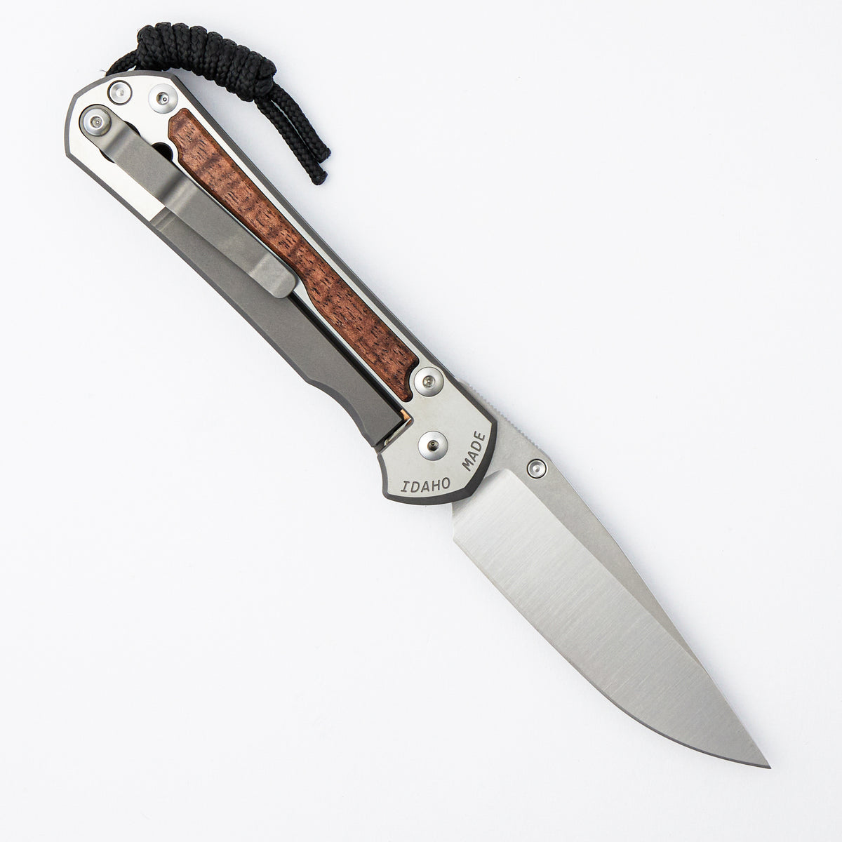 Large Sebenza 31 Annual 2025 - Koa Inlay - Drop Point CPM MagnaCut Blade - Silver Single Thumb Lug