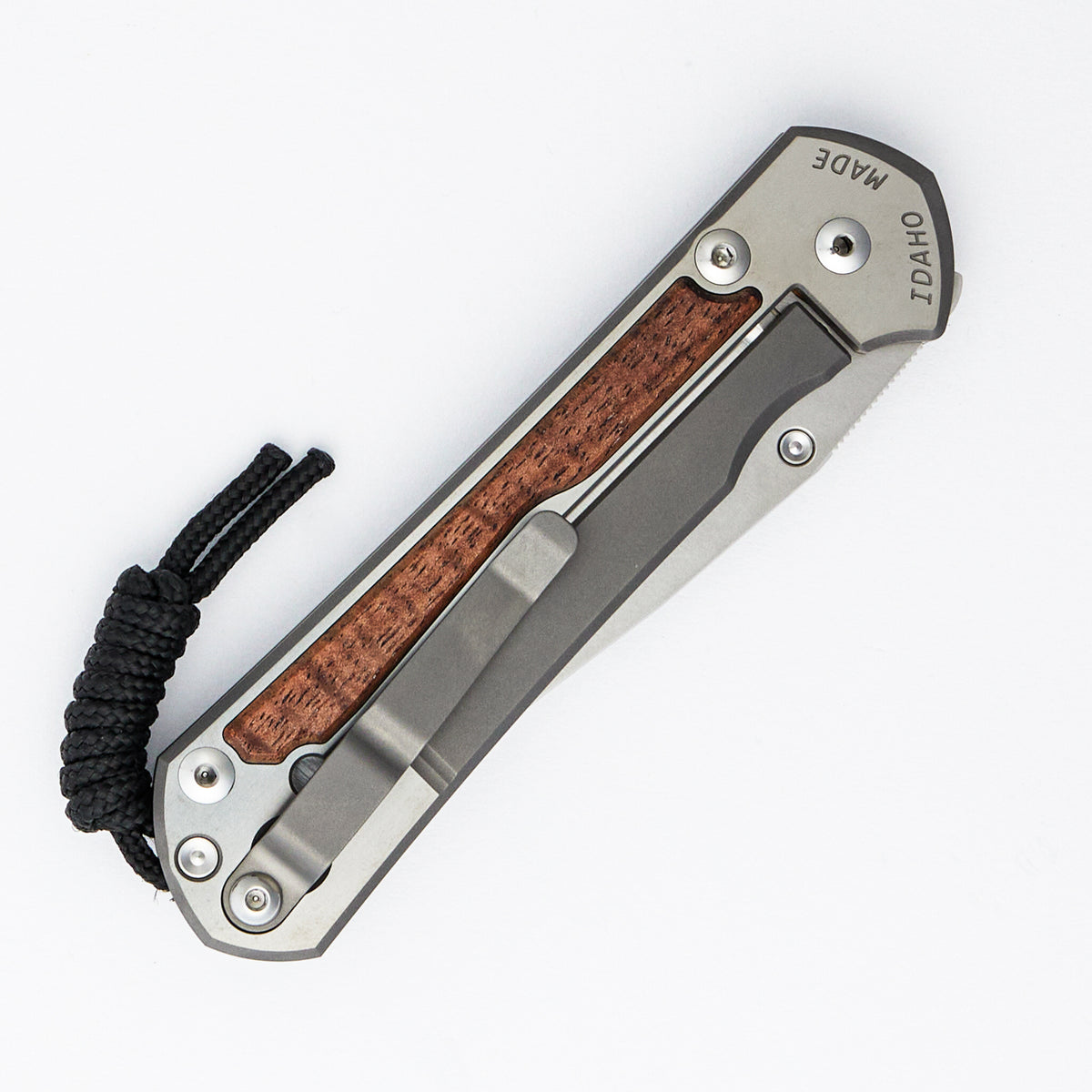Large Sebenza 31 Annual 2025 - Koa Inlay - Drop Point CPM MagnaCut Blade - Silver Single Thumb Lug