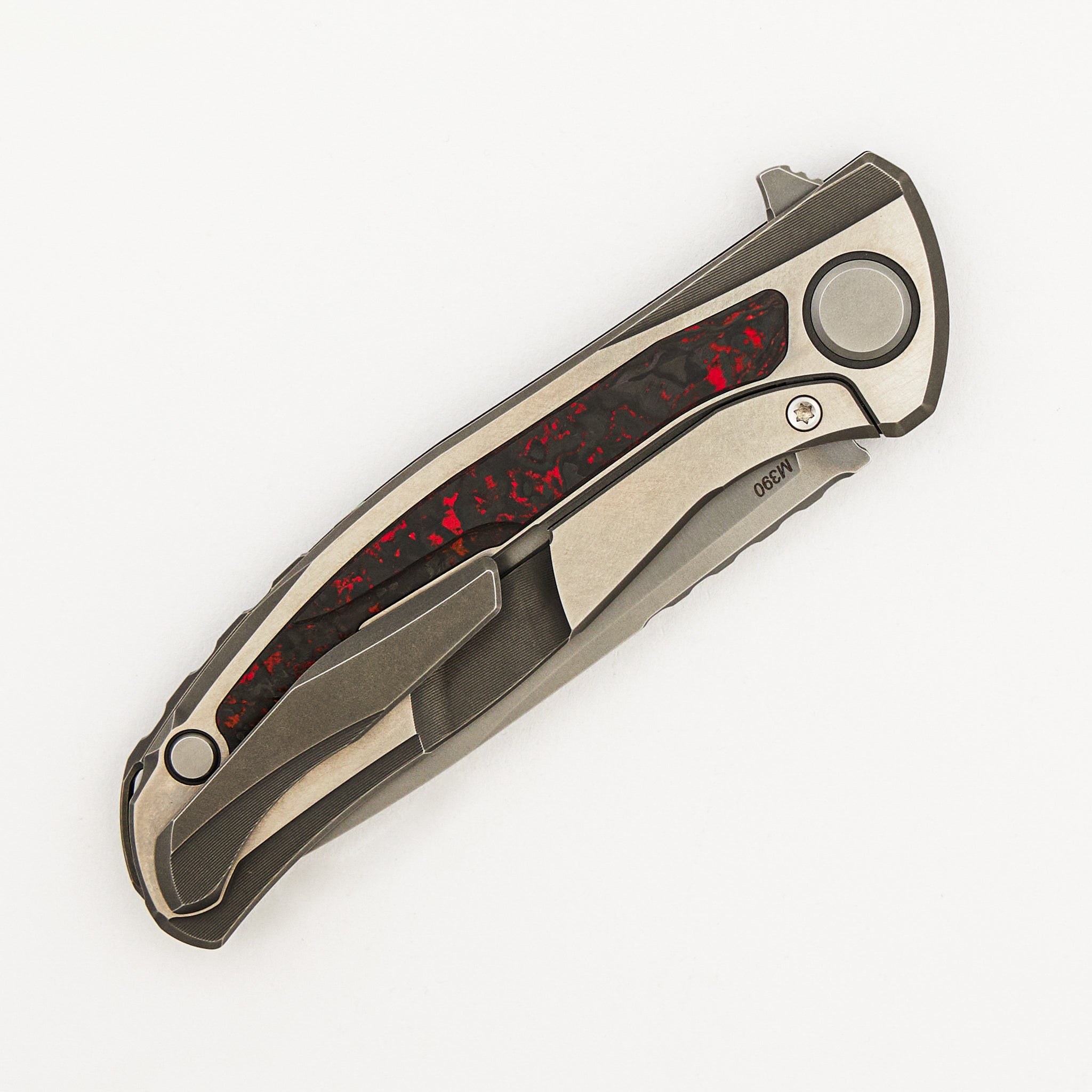Hati Gen 3 - M390 Blade - Red TechnoCarbo - MRBS