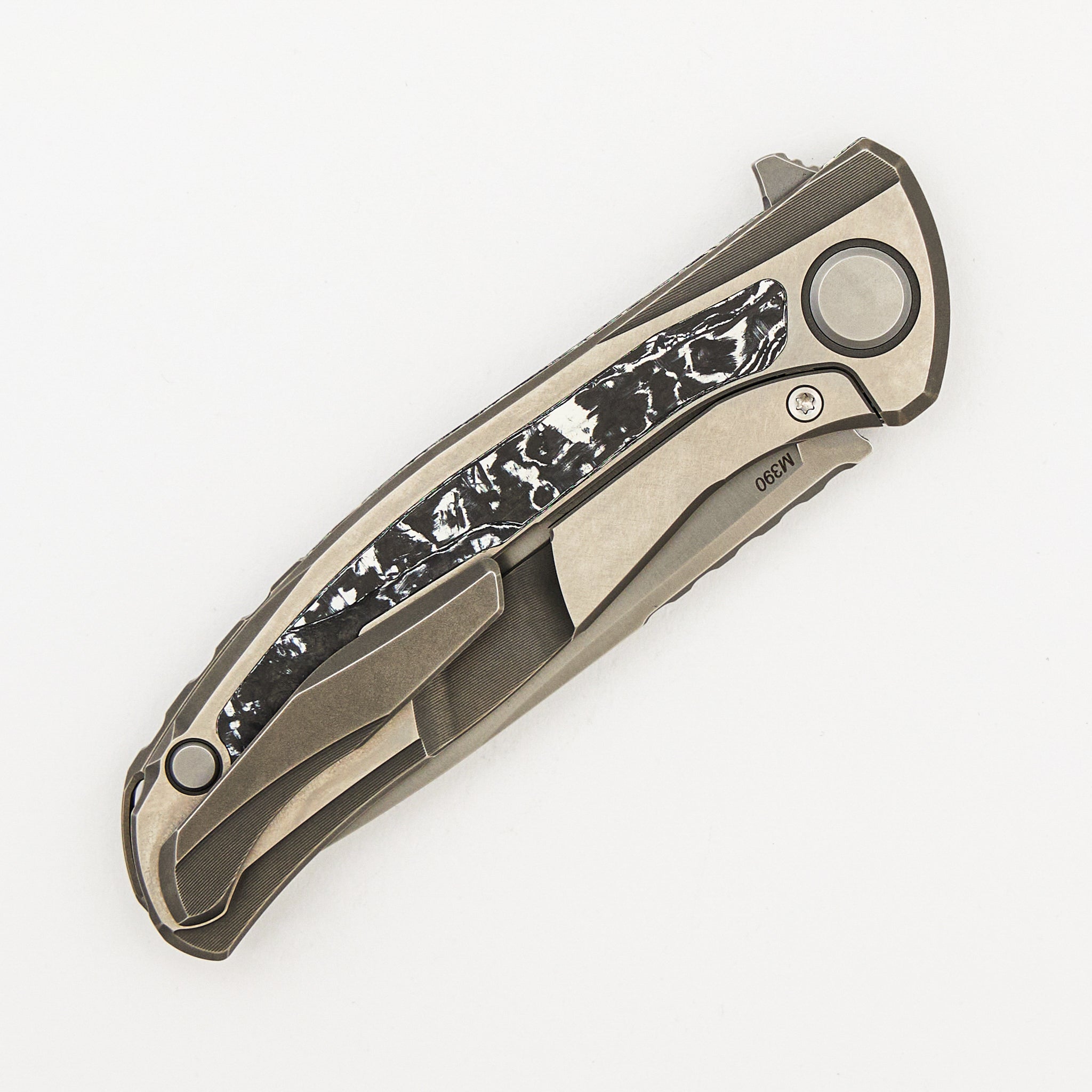 Hati Gen 3 - M390 Blade - White TechnoCarbo - MRBS