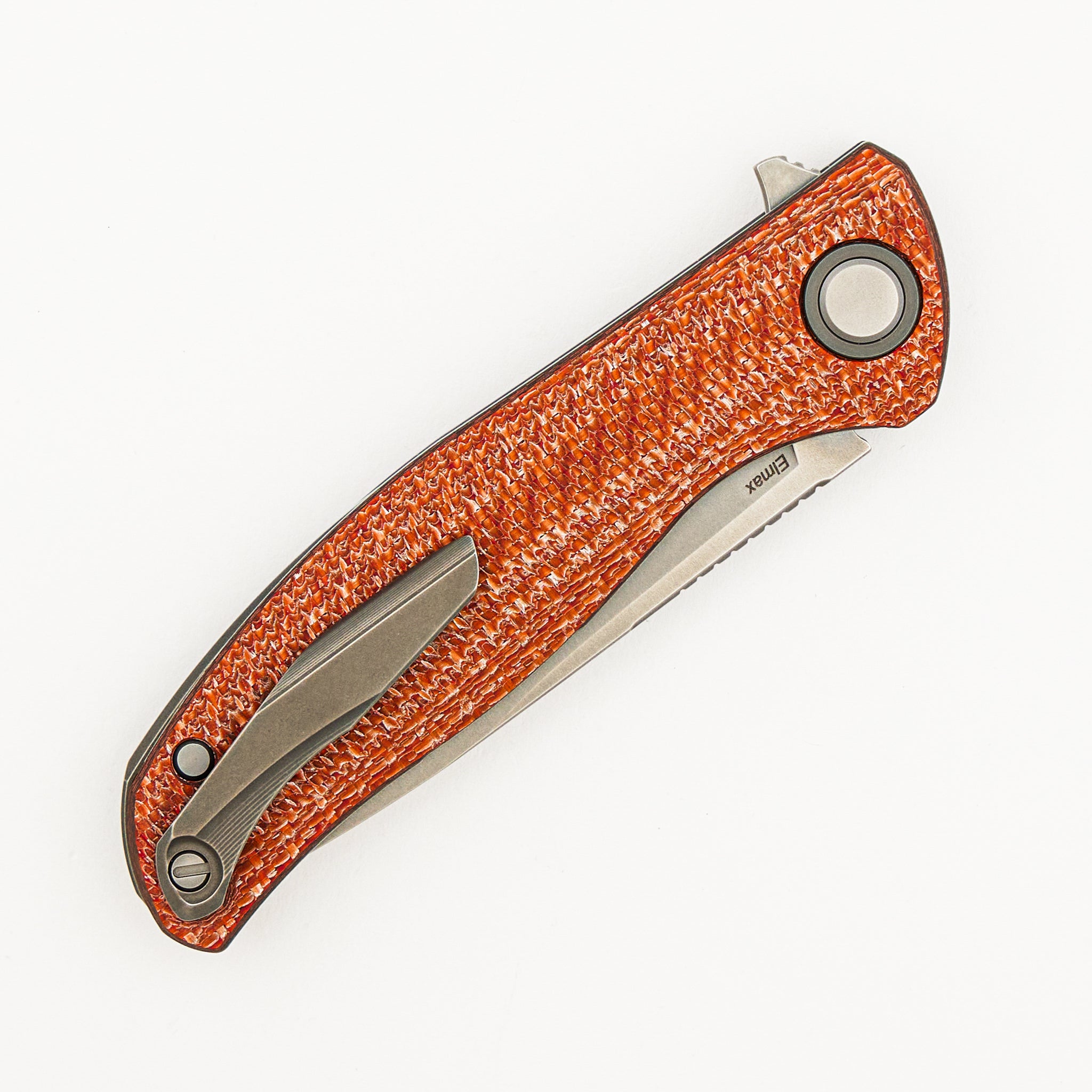 F3 - Elmax Blade - Orange Alutex Handle - MRBS