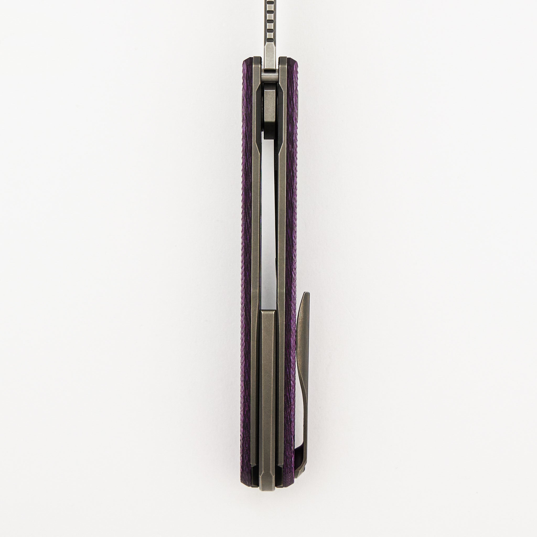 F3 - Elmax Blade - Purple Alutex Handle - MRBS